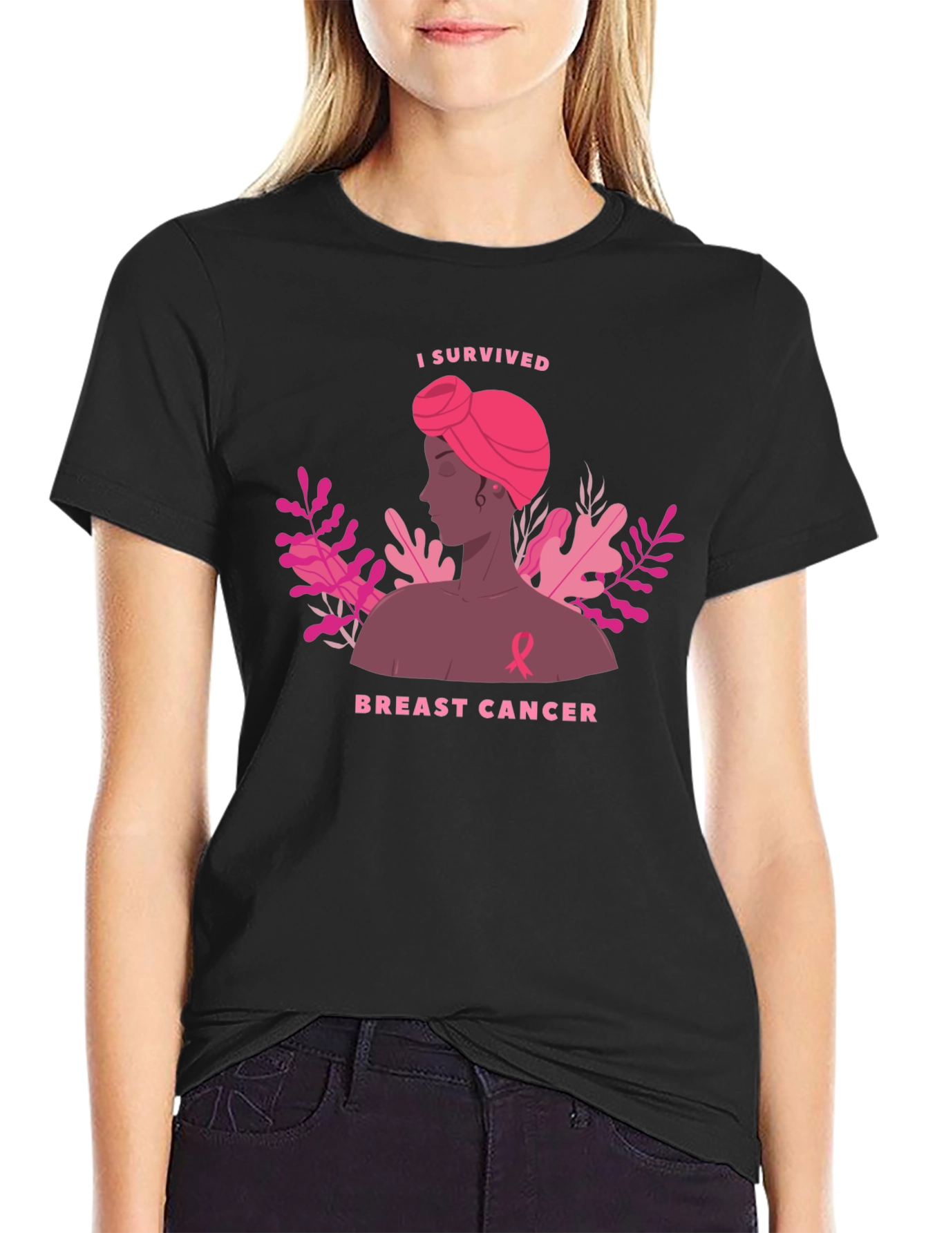 I Survived Breast Cancer Awareness T-Shirt