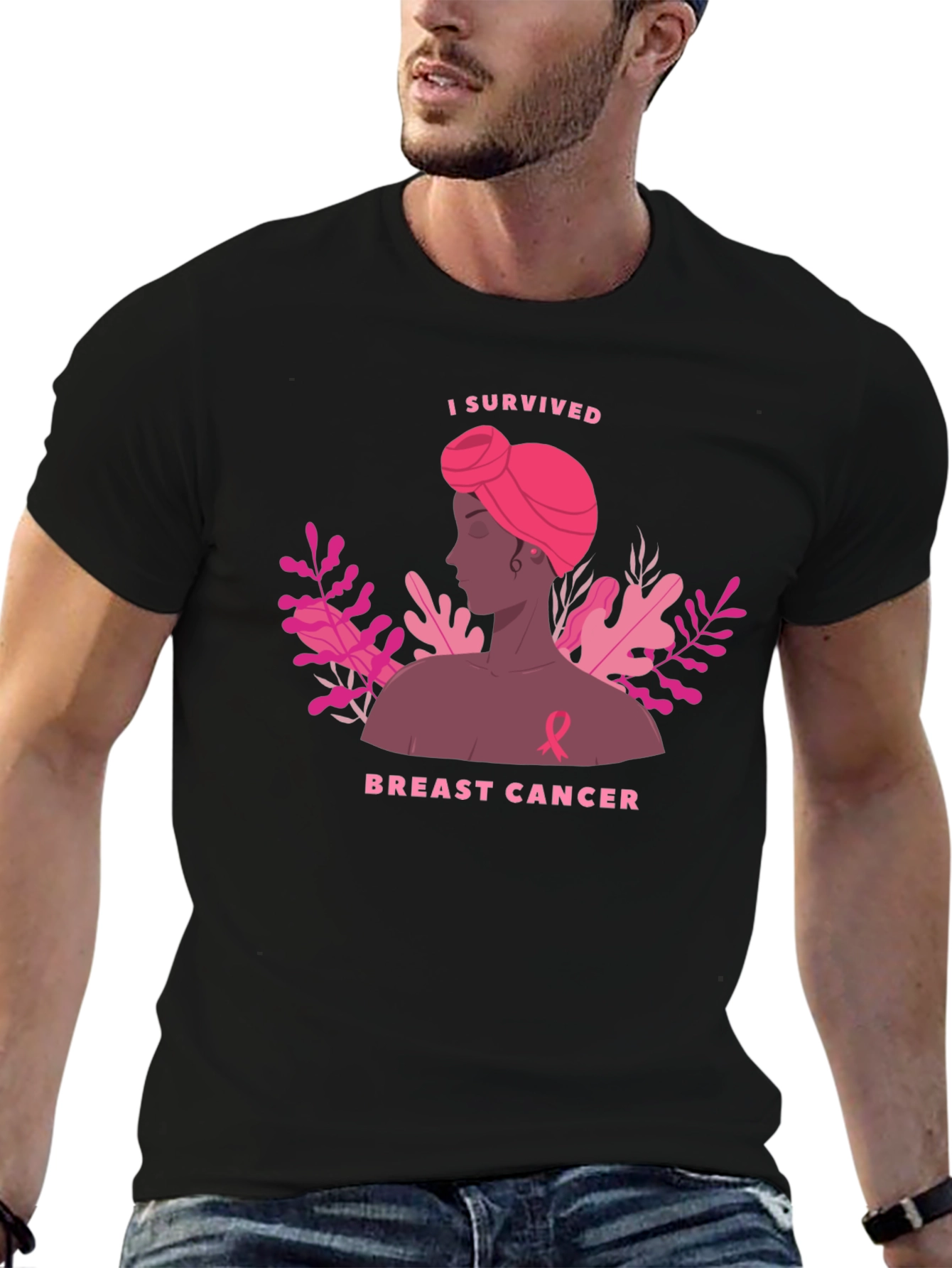 I Survived Breast Cancer Awareness T-Shirt