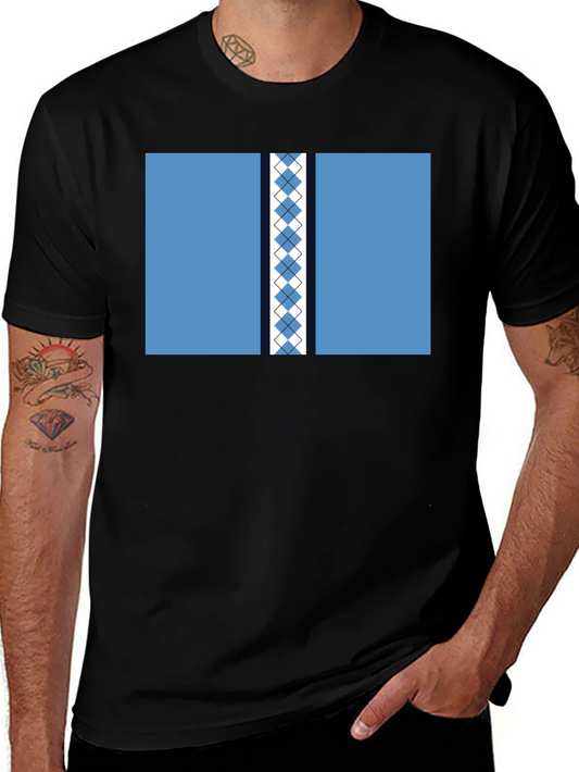 Argyle Style T-Shirt