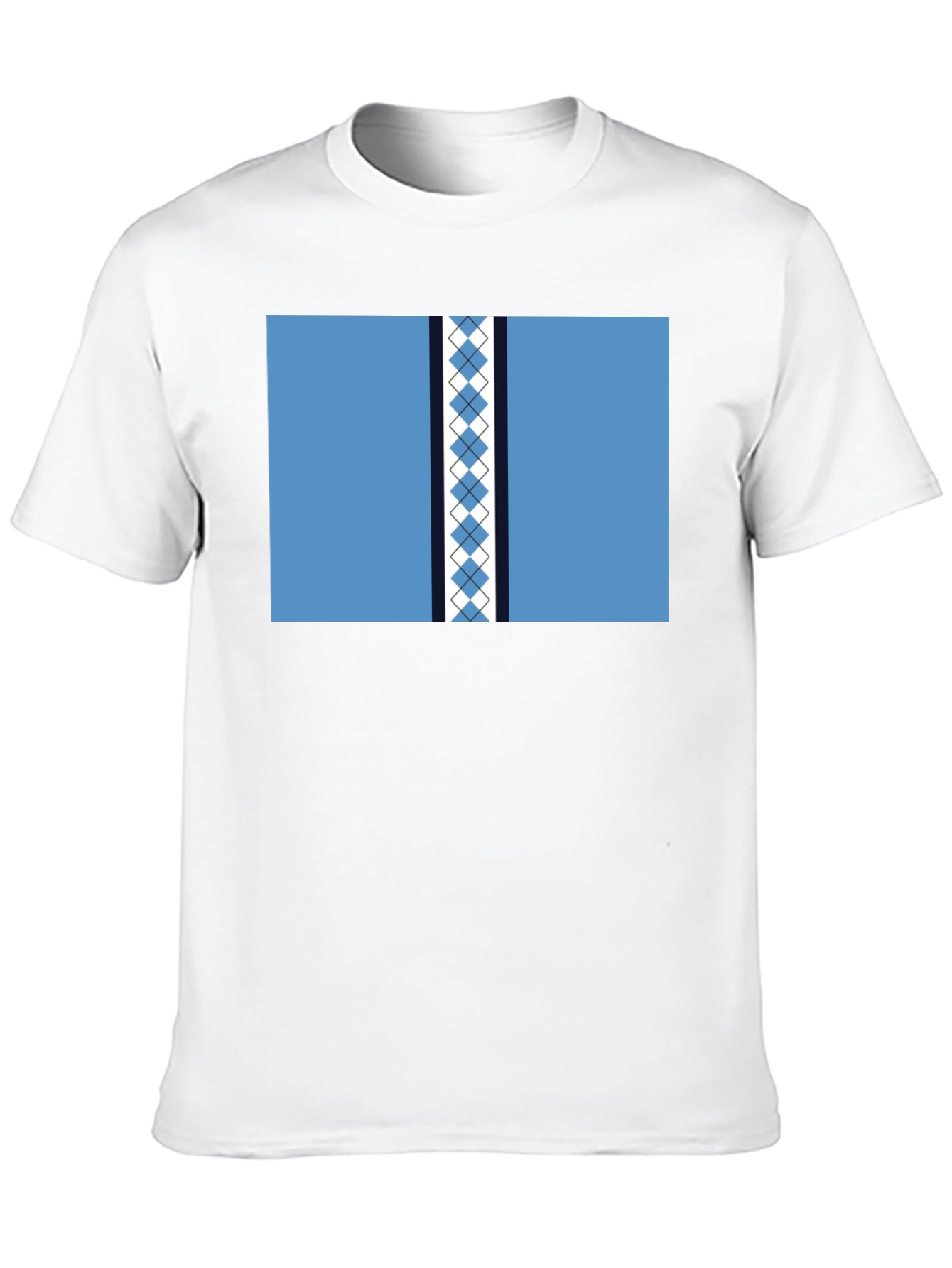 Argyle Style T-Shirt