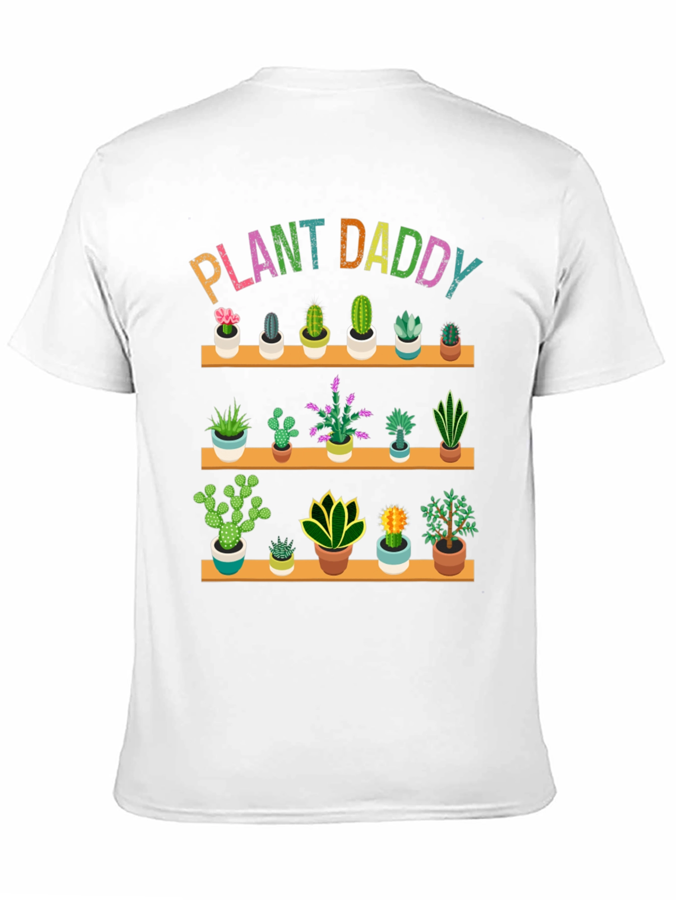 Plant Daddy Graphic Tee - Cactus Lover Shirt