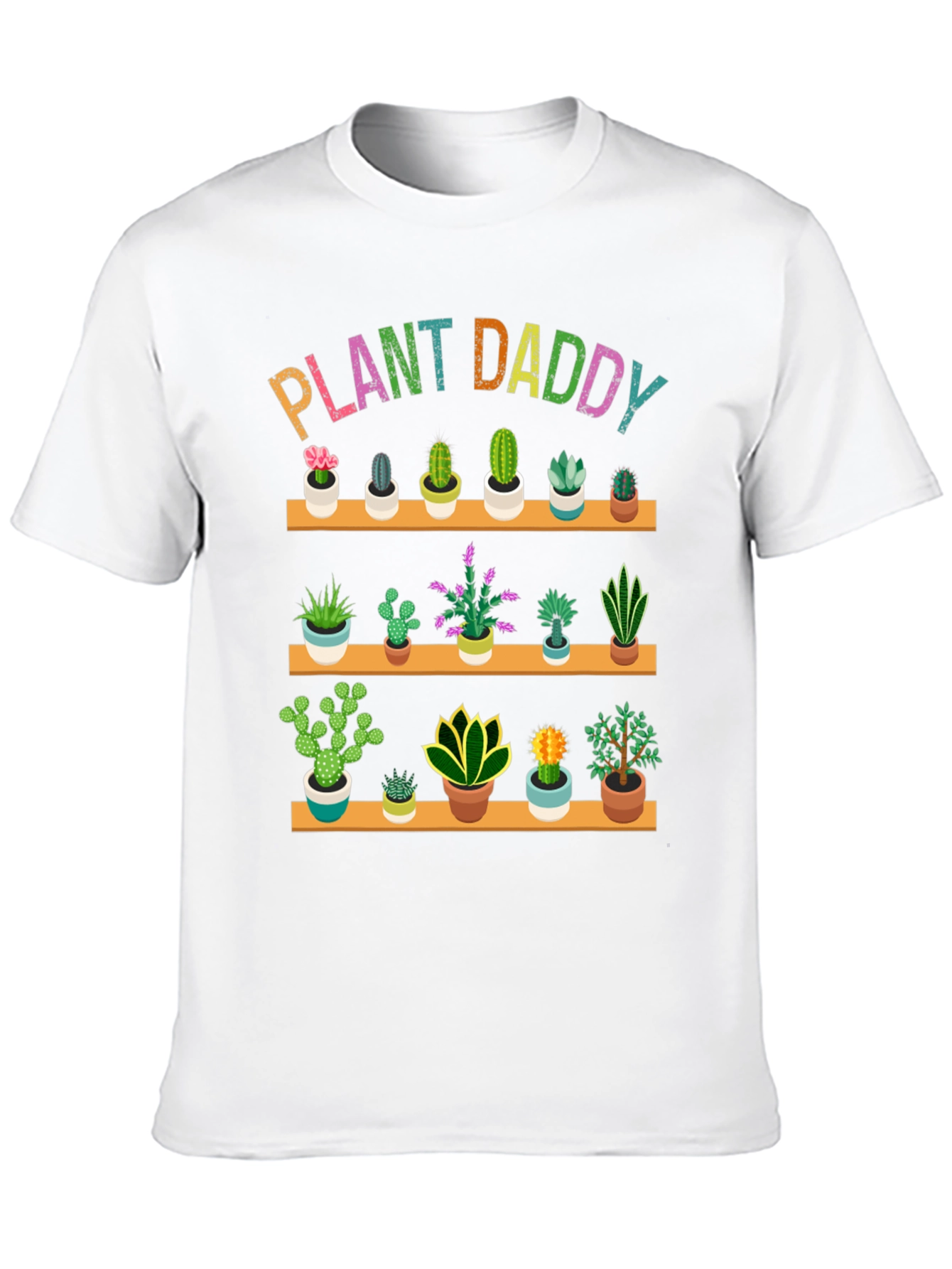 Plant Daddy Graphic Tee - Cactus Lover Shirt