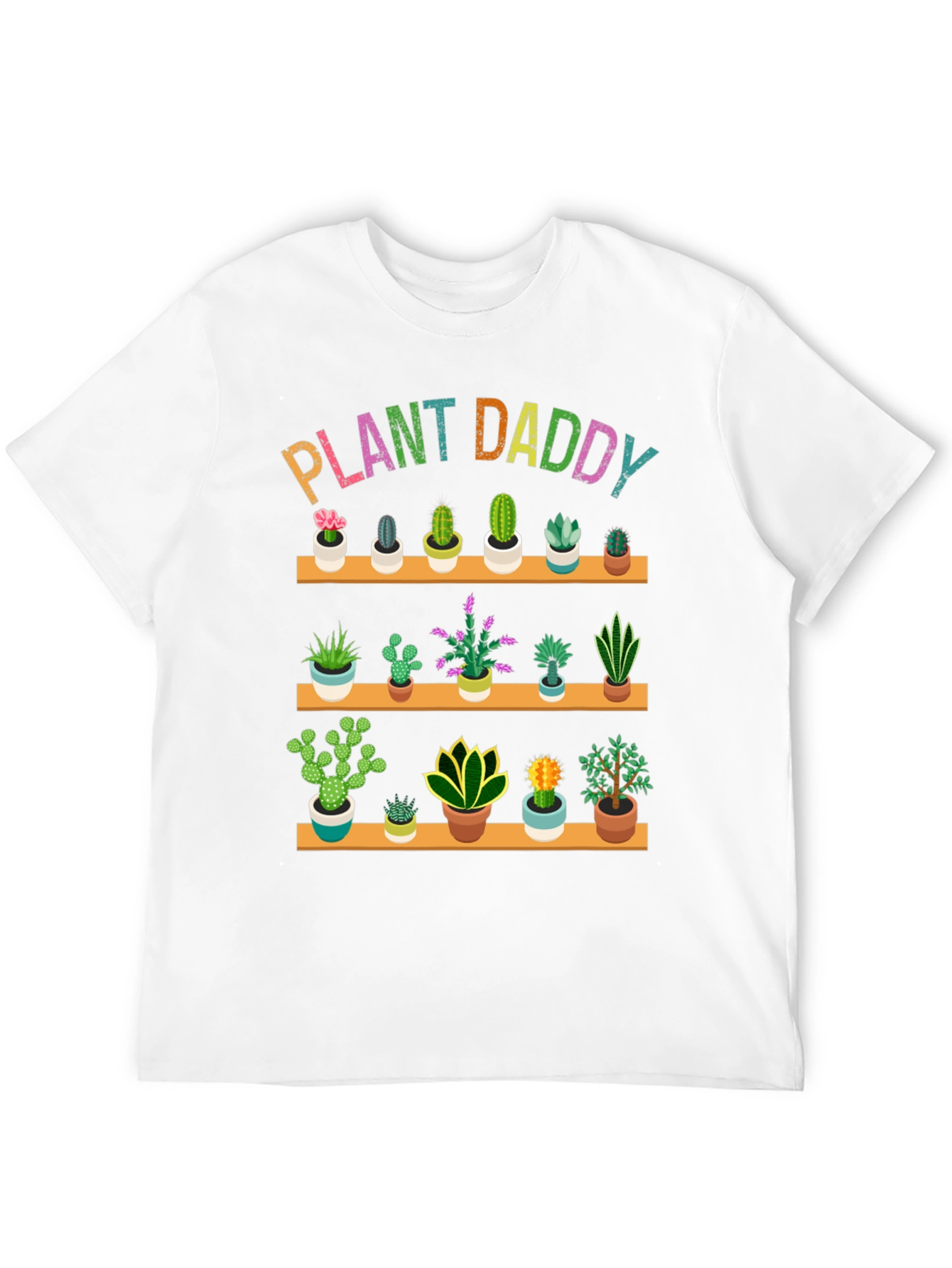 Plant Daddy Graphic Tee - Cactus Lover Shirt