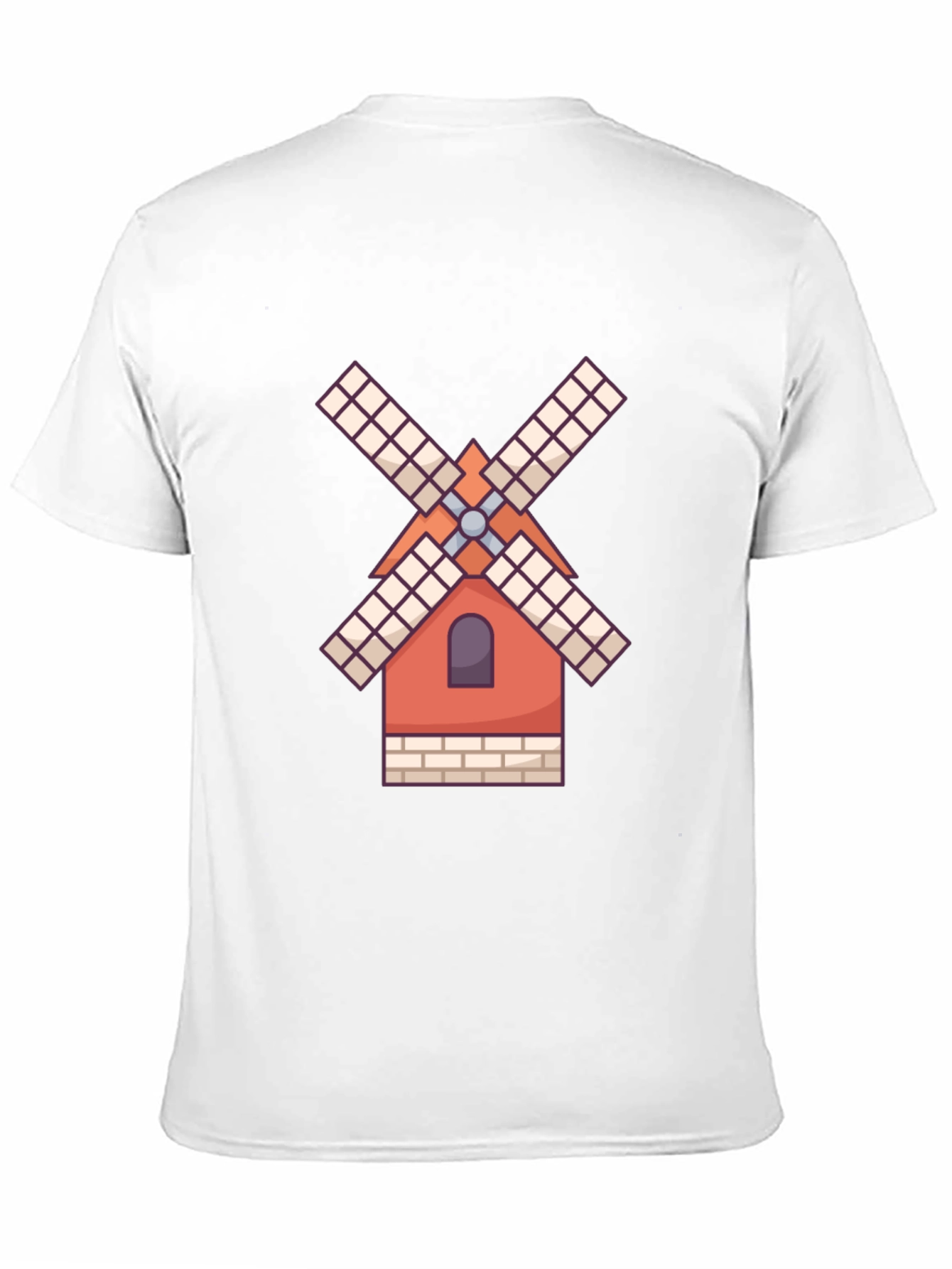 Windmill Graphic Tee -  Unique Design