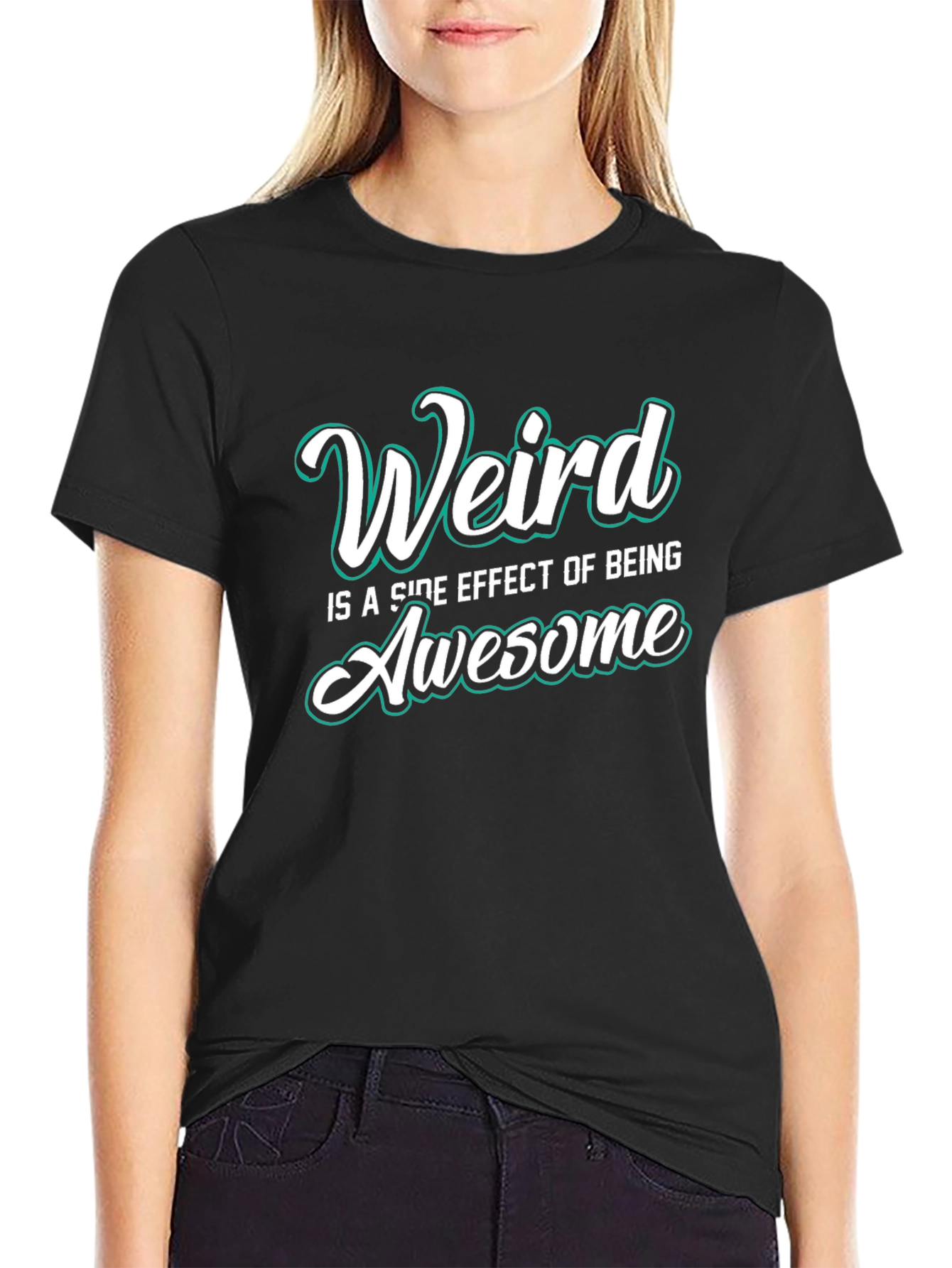 Weird Awesome Graphic Tee - Stylish Casual Comfort