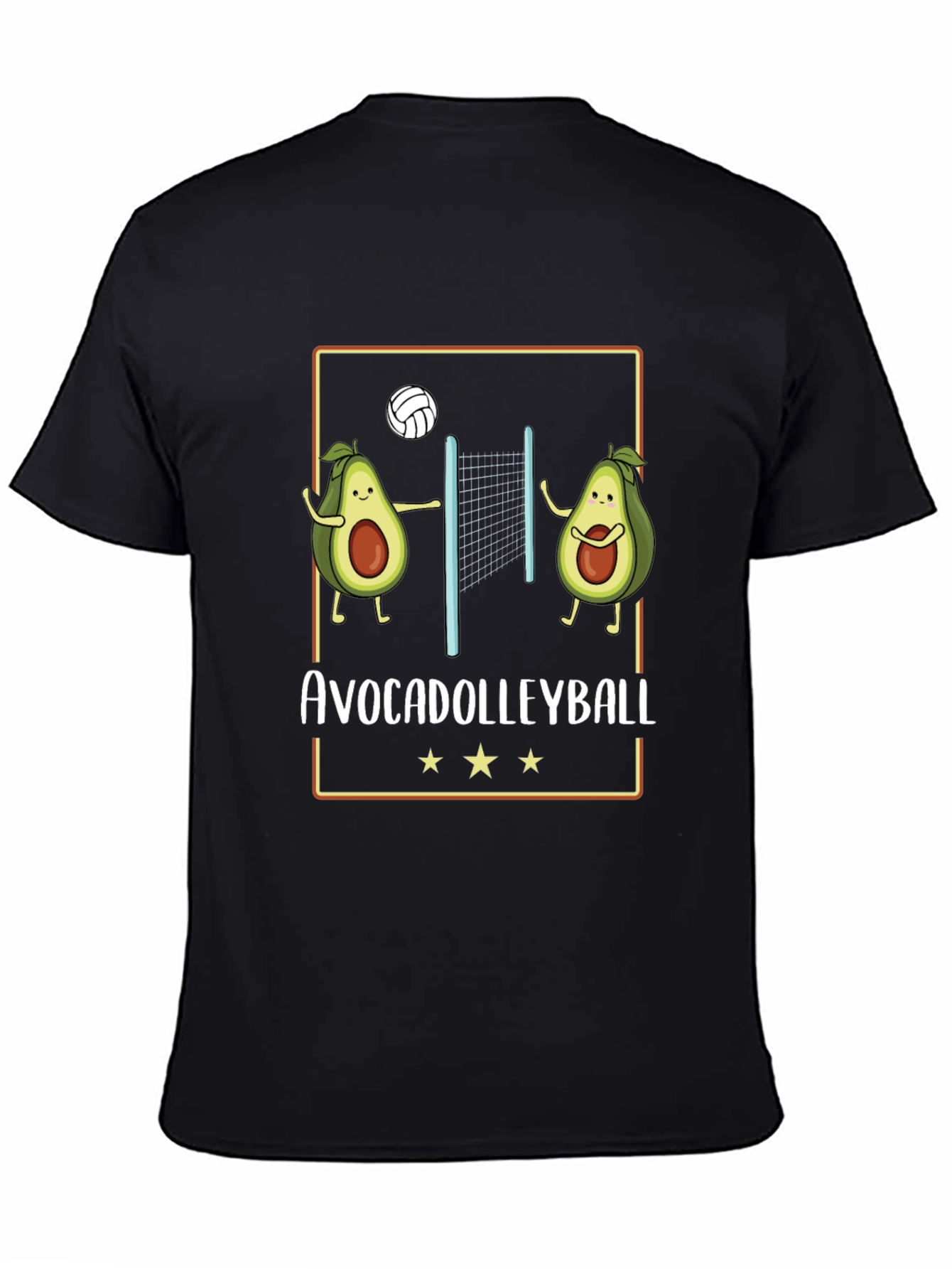 Avocado Volleyball Graphic T-Shirt