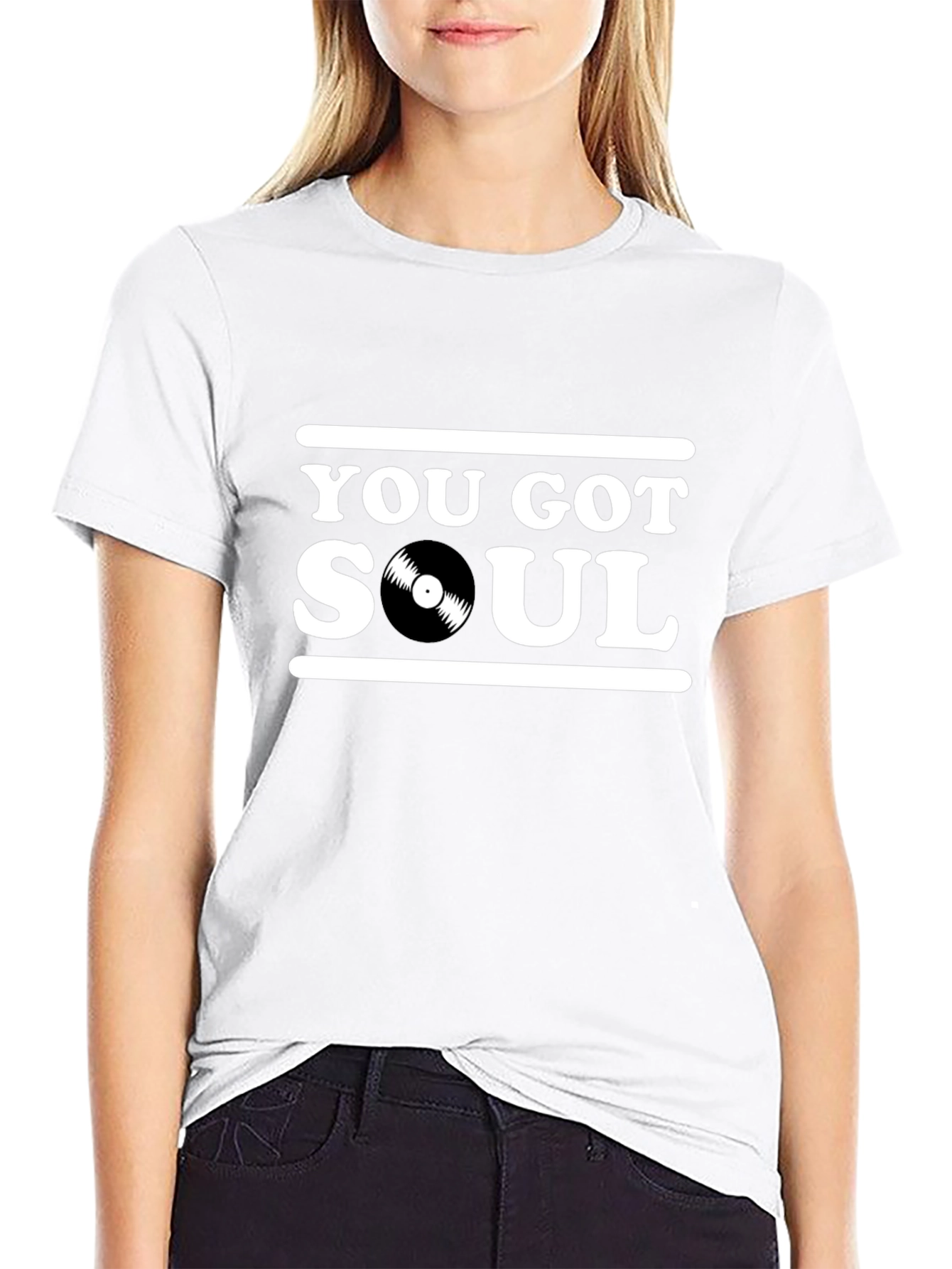 You Got Soul Graphic Tee - Classic Vinyl Style