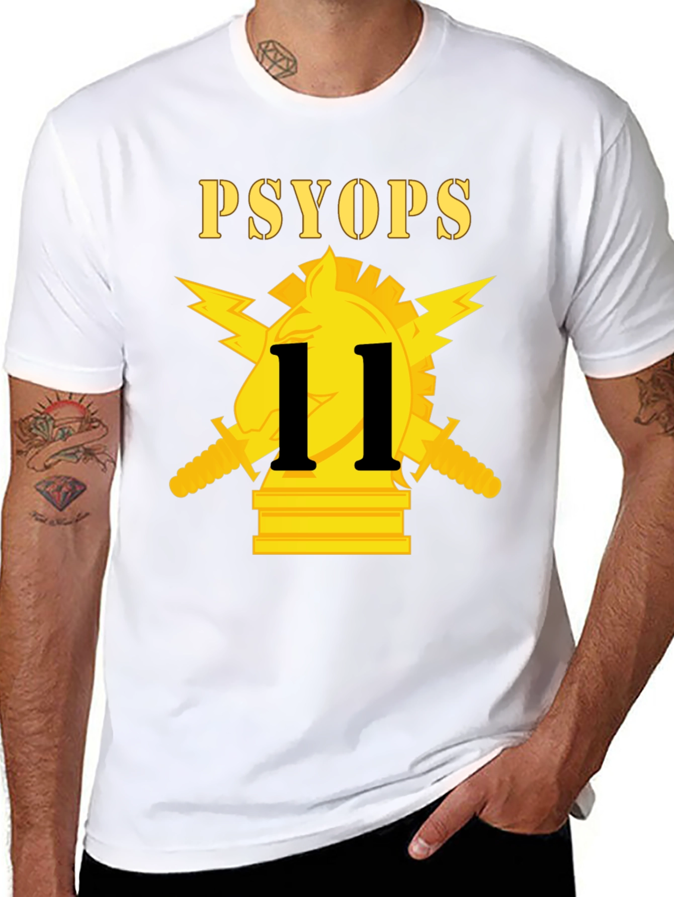 PSYOPs T-Shirt - Bold Military Style