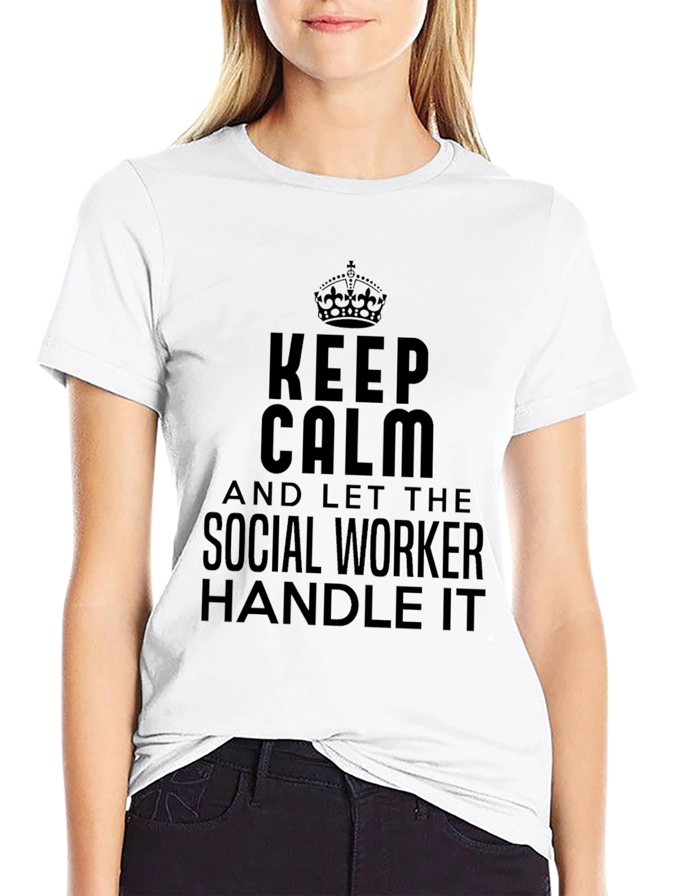 Keep Calm Social Worker T-Shirt