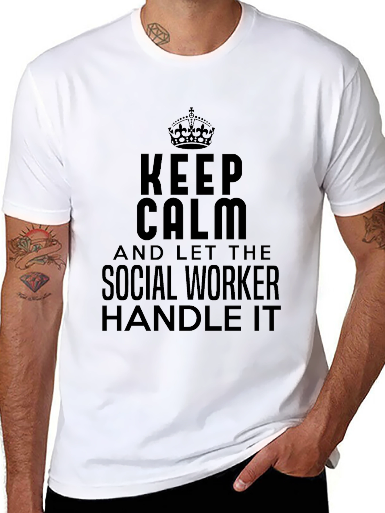 Keep Calm Social Worker T-Shirt