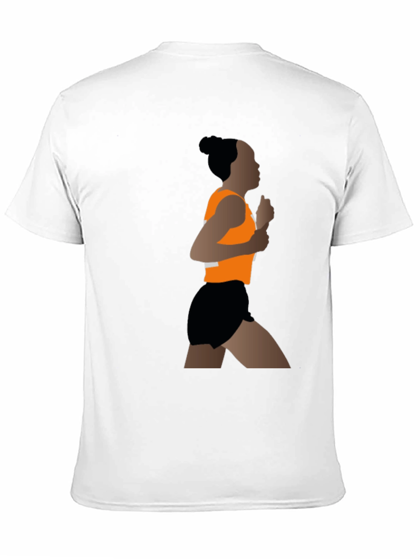 Runner Graphic Black T-Shirt