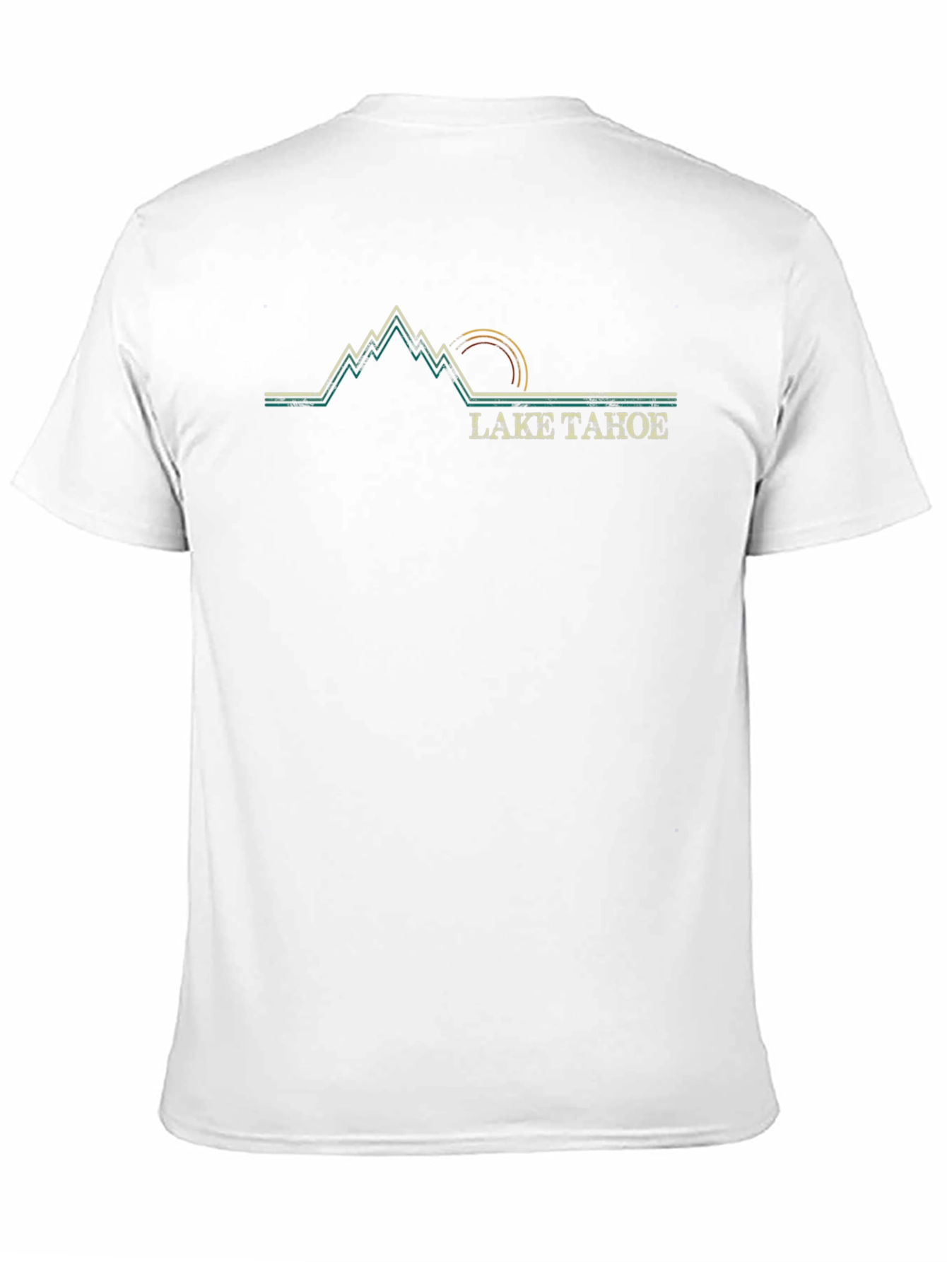 Lake Tahoe Graphic Tee - Retro Mountain Design