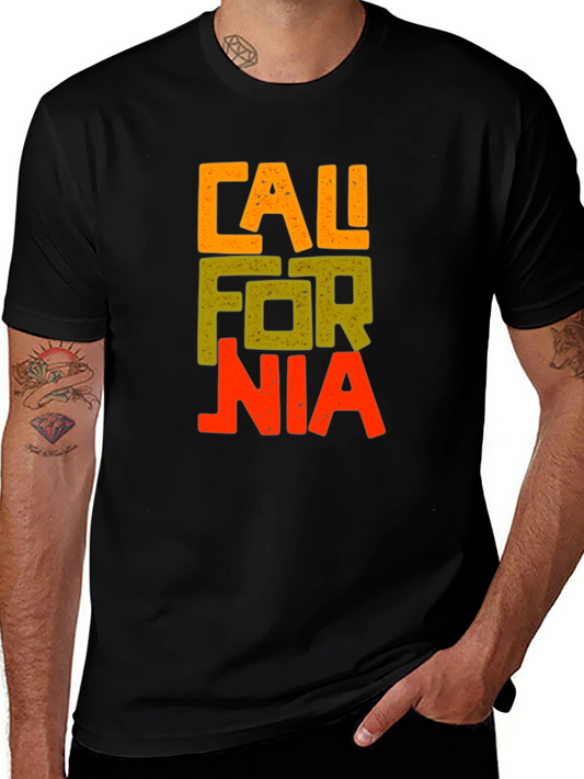 California Graphic Tee - Retro Style