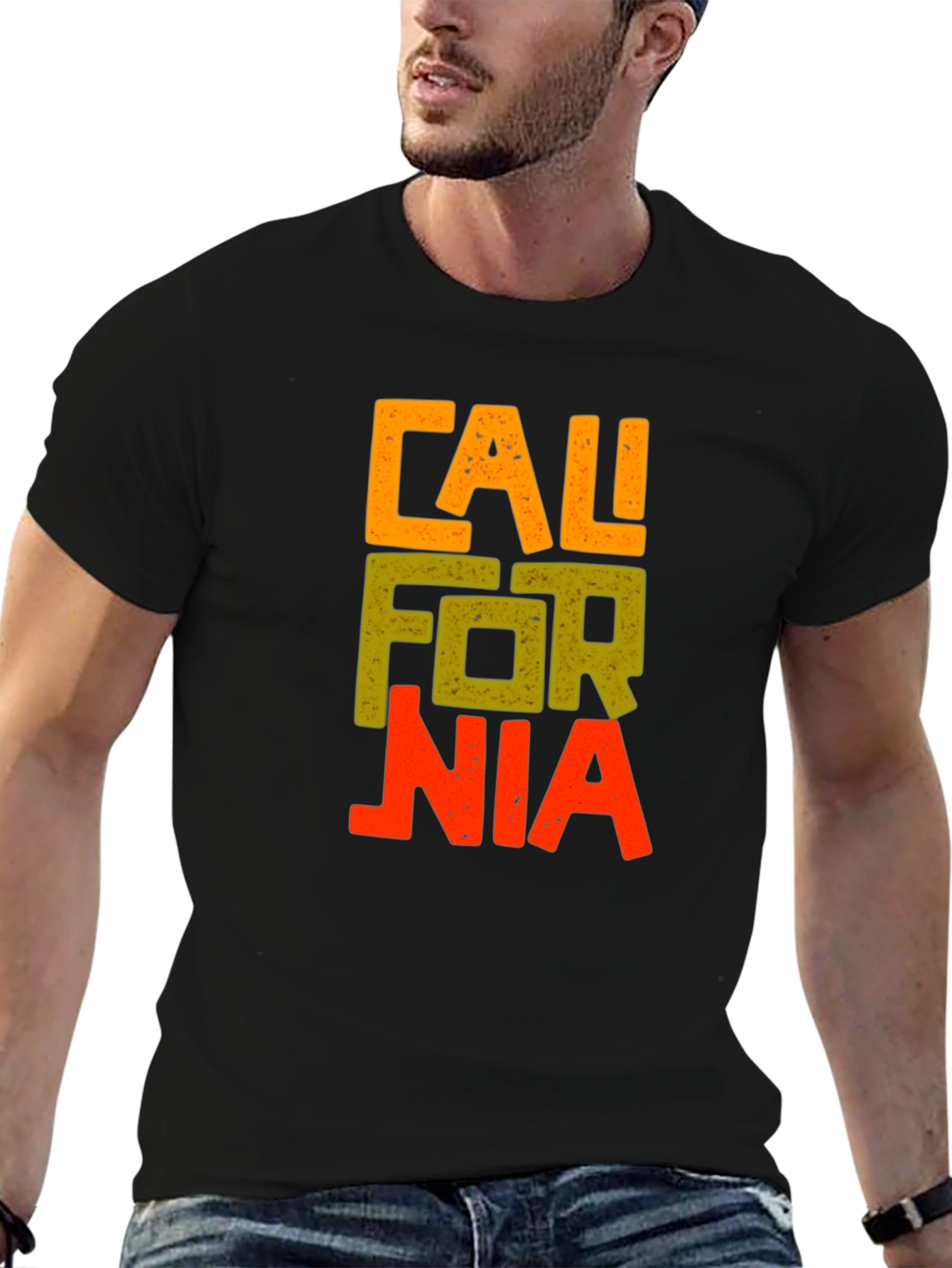 California Graphic Tee - Retro Style