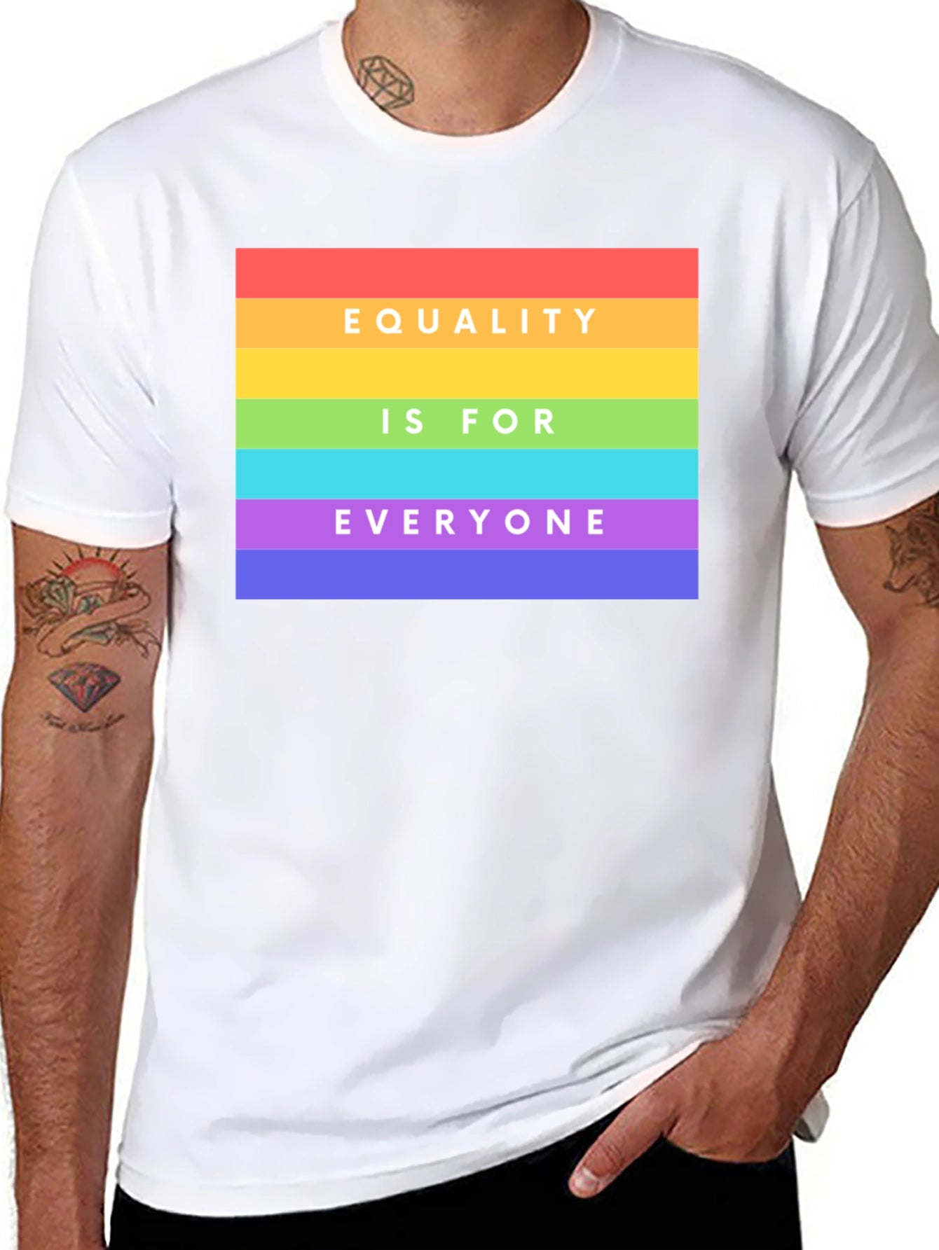 Equality is for Everyone Rainbow Pride T-Shirt