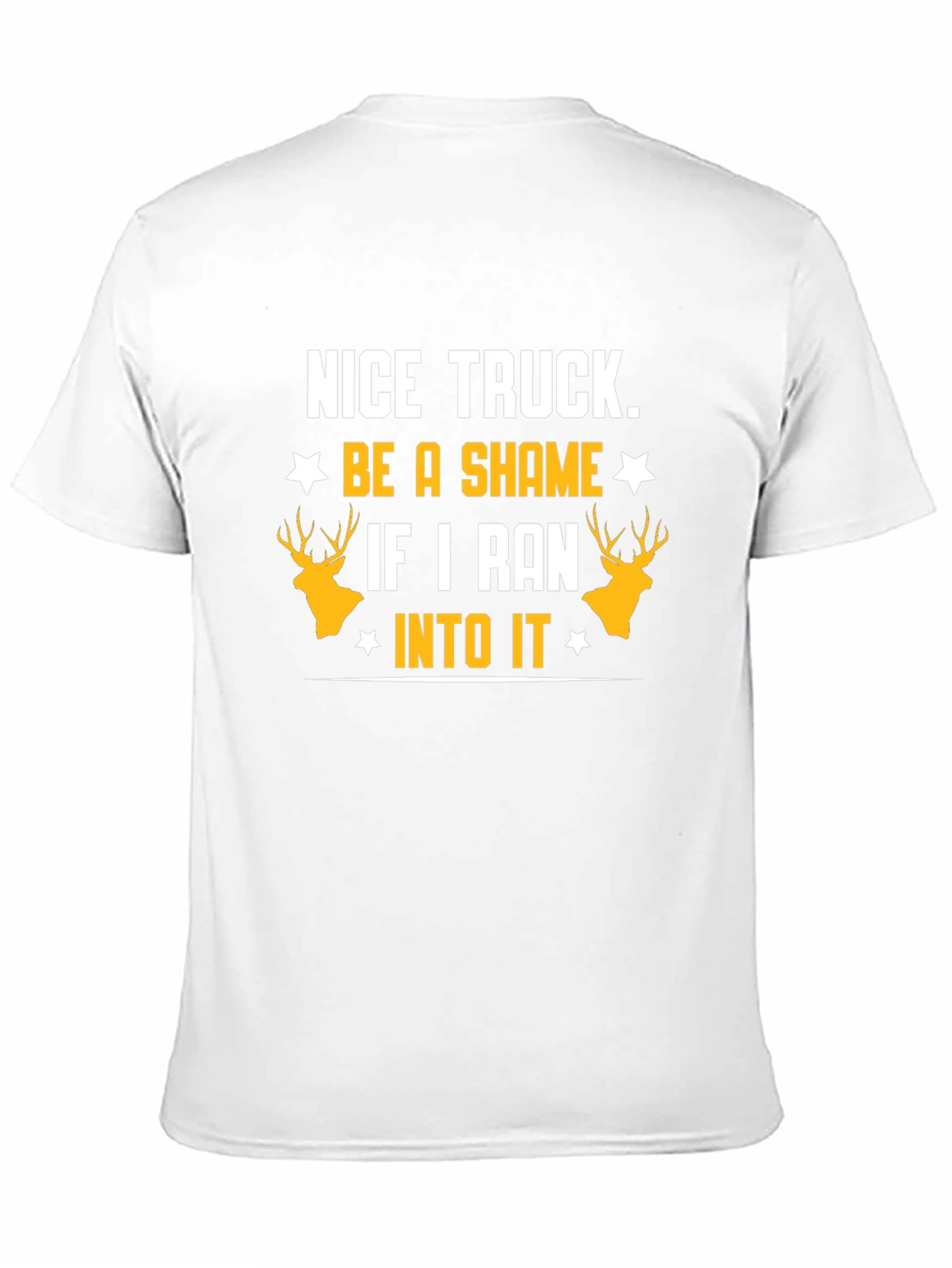 Nice Truck Deer Graphic T-Shirt