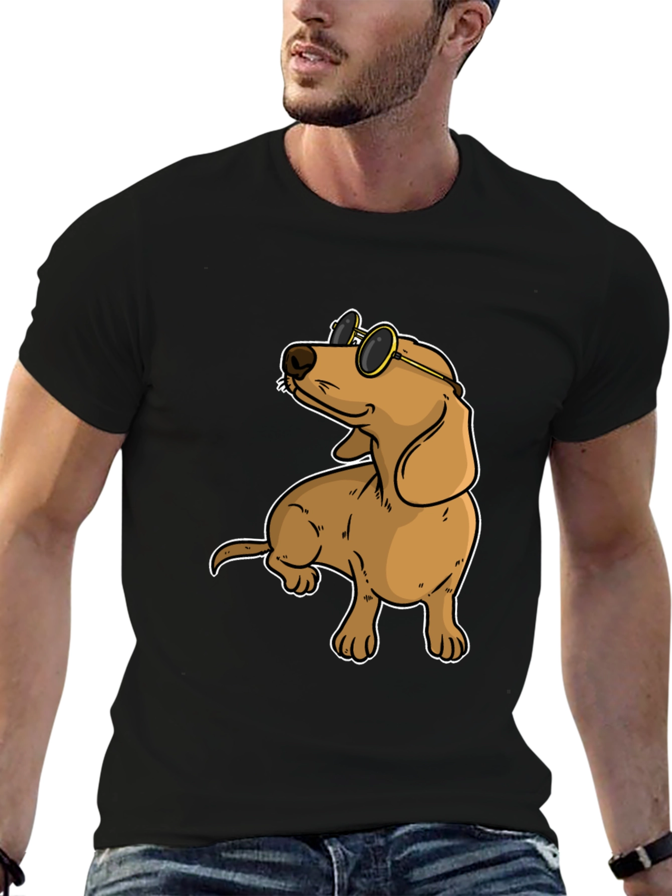 Cool Dachshund Dog T-Shirt - Funny Wiener Dog Tee