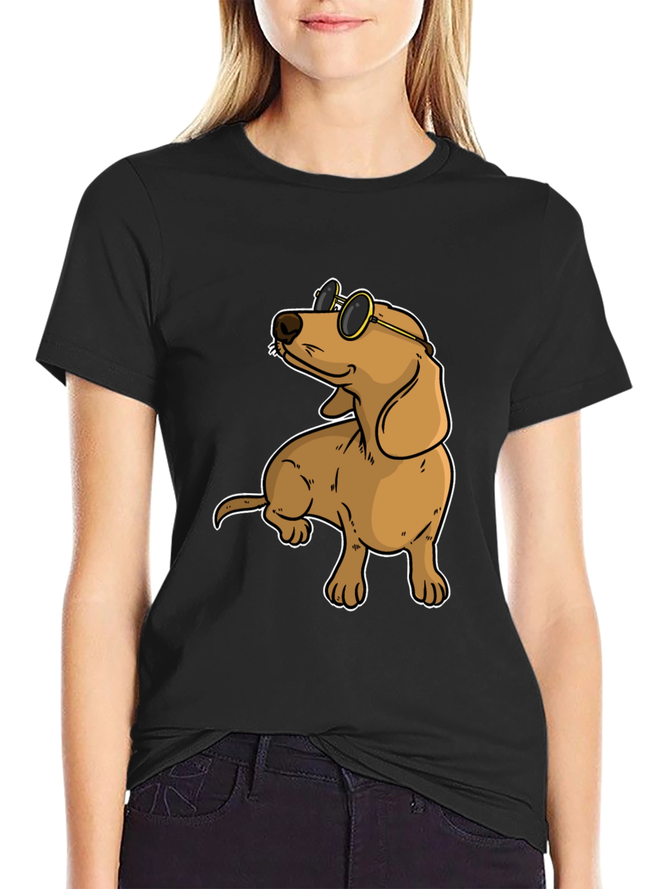 Cool Dachshund Dog T-Shirt - Funny Wiener Dog Tee
