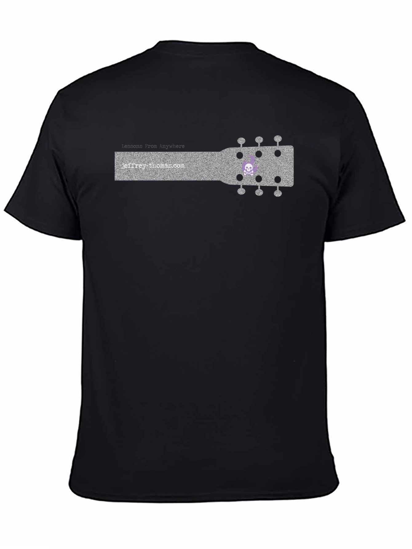 Skull Ukulele T-Shirt - Jeffrey Thomas