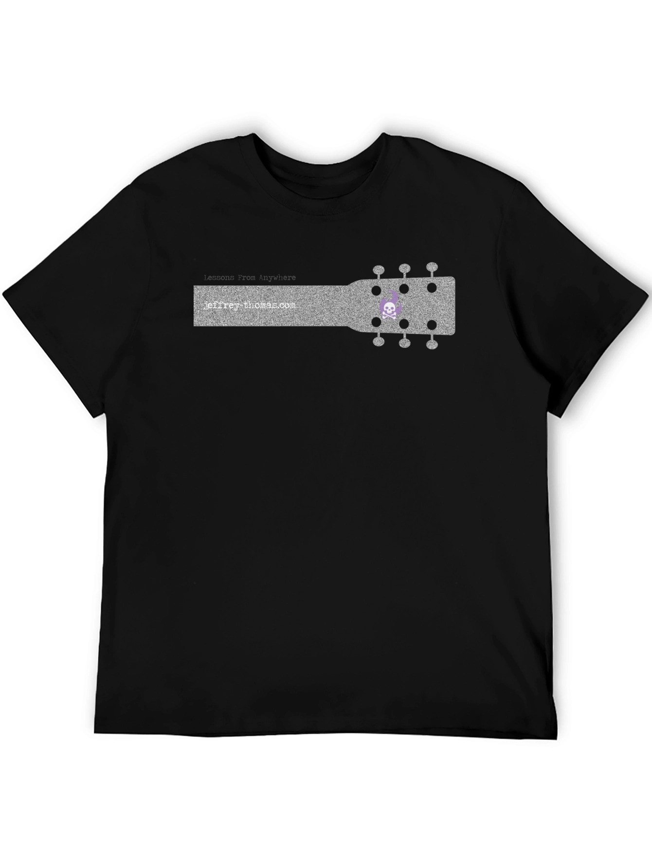Skull Ukulele T-Shirt - Jeffrey Thomas