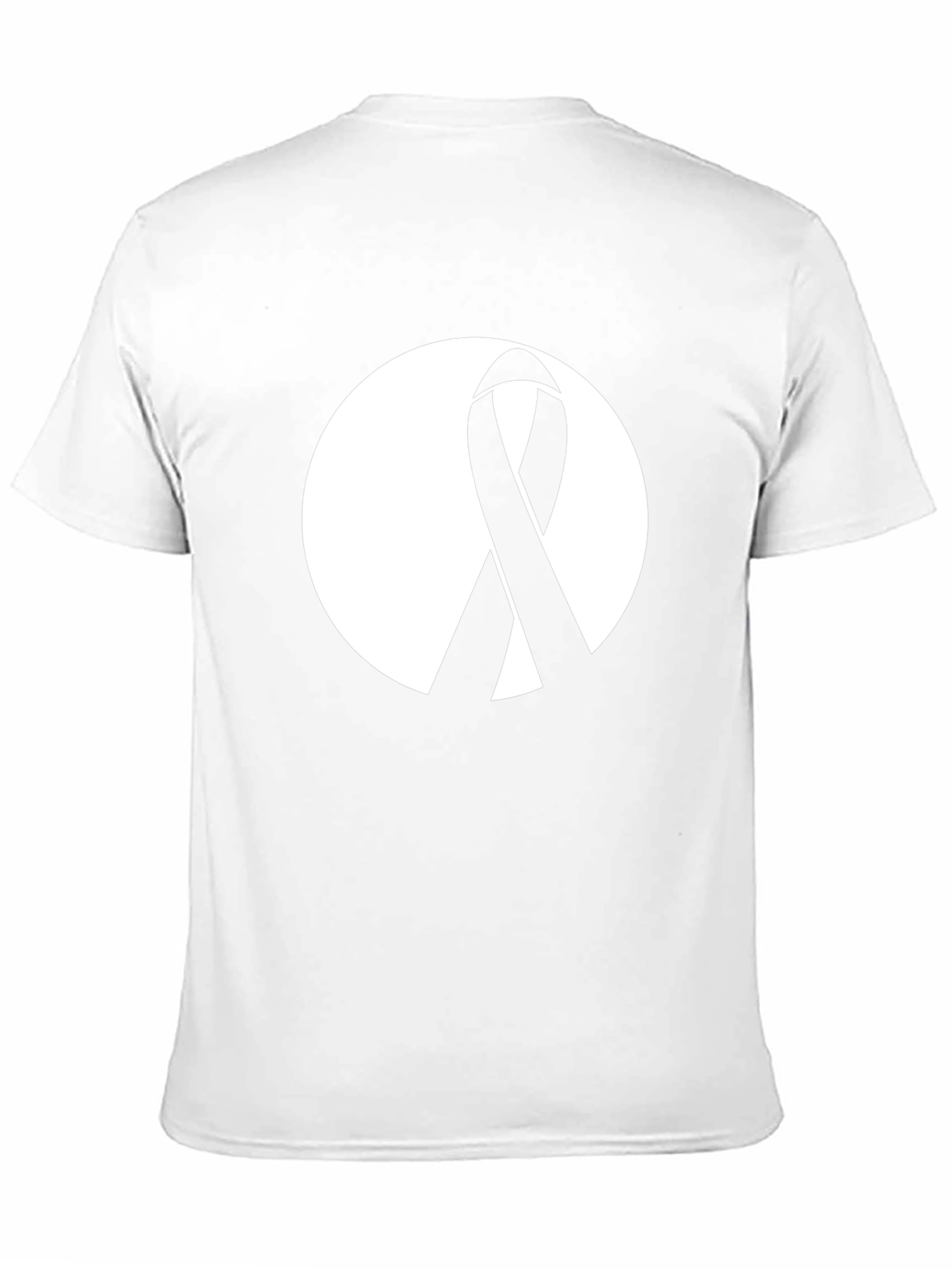 Black Ribbon Awareness Graphic T-Shirt