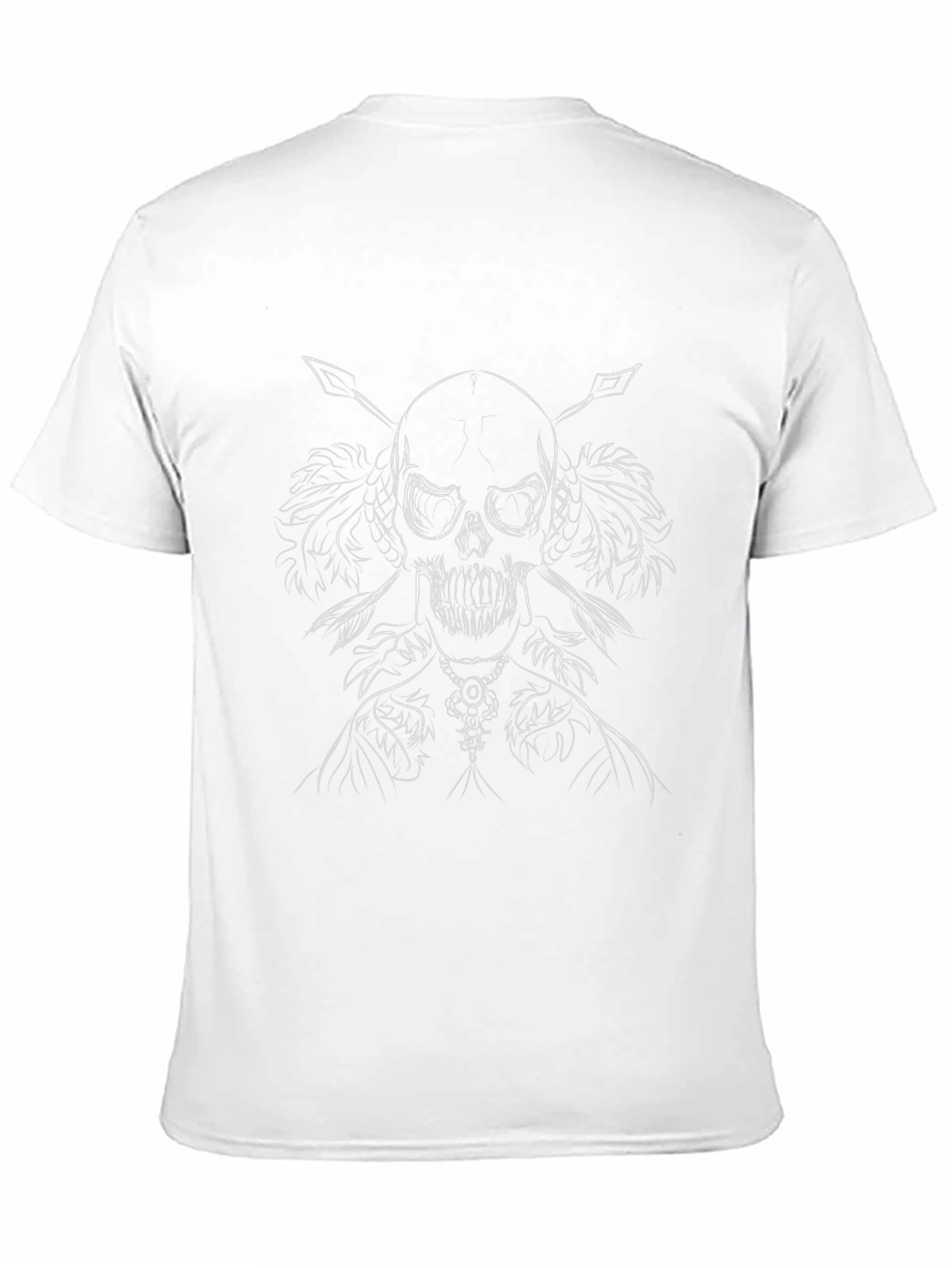 Skull Graphic Tee - Mens Black T-Shirt