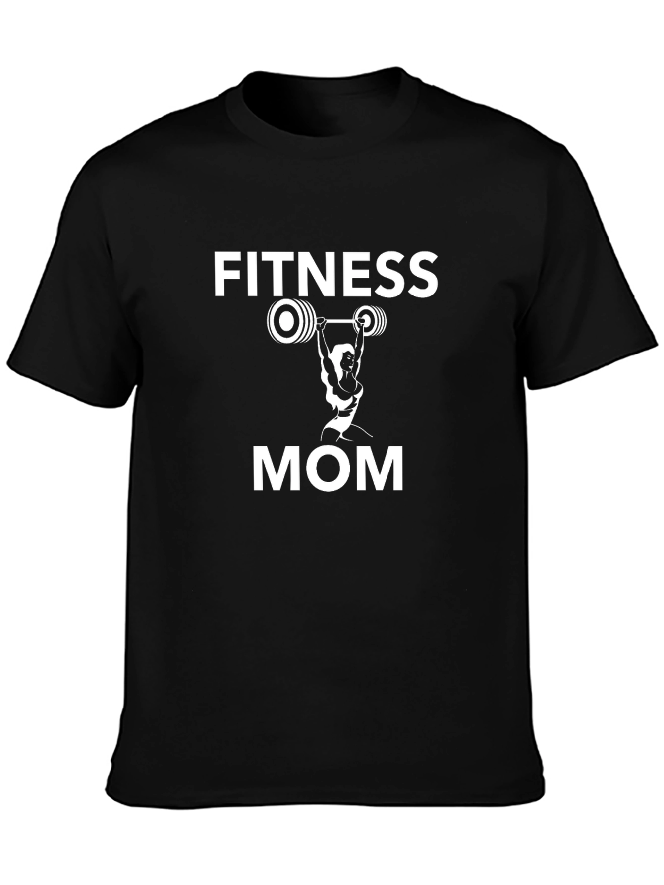 Fitness Mom T-Shirt - Black