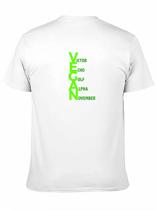 Vegan T-Shirt - Funny Acronym Design - Unisex