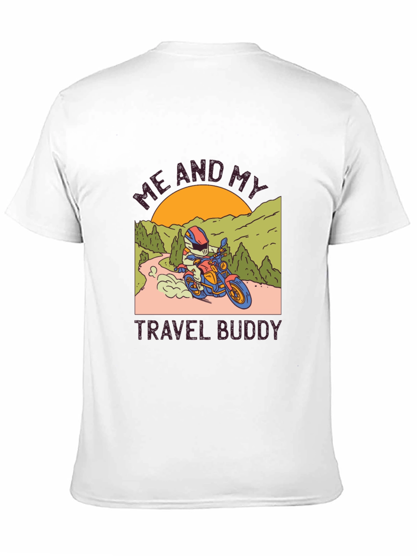 Motorcycle Travel Buddy Graphic Tee