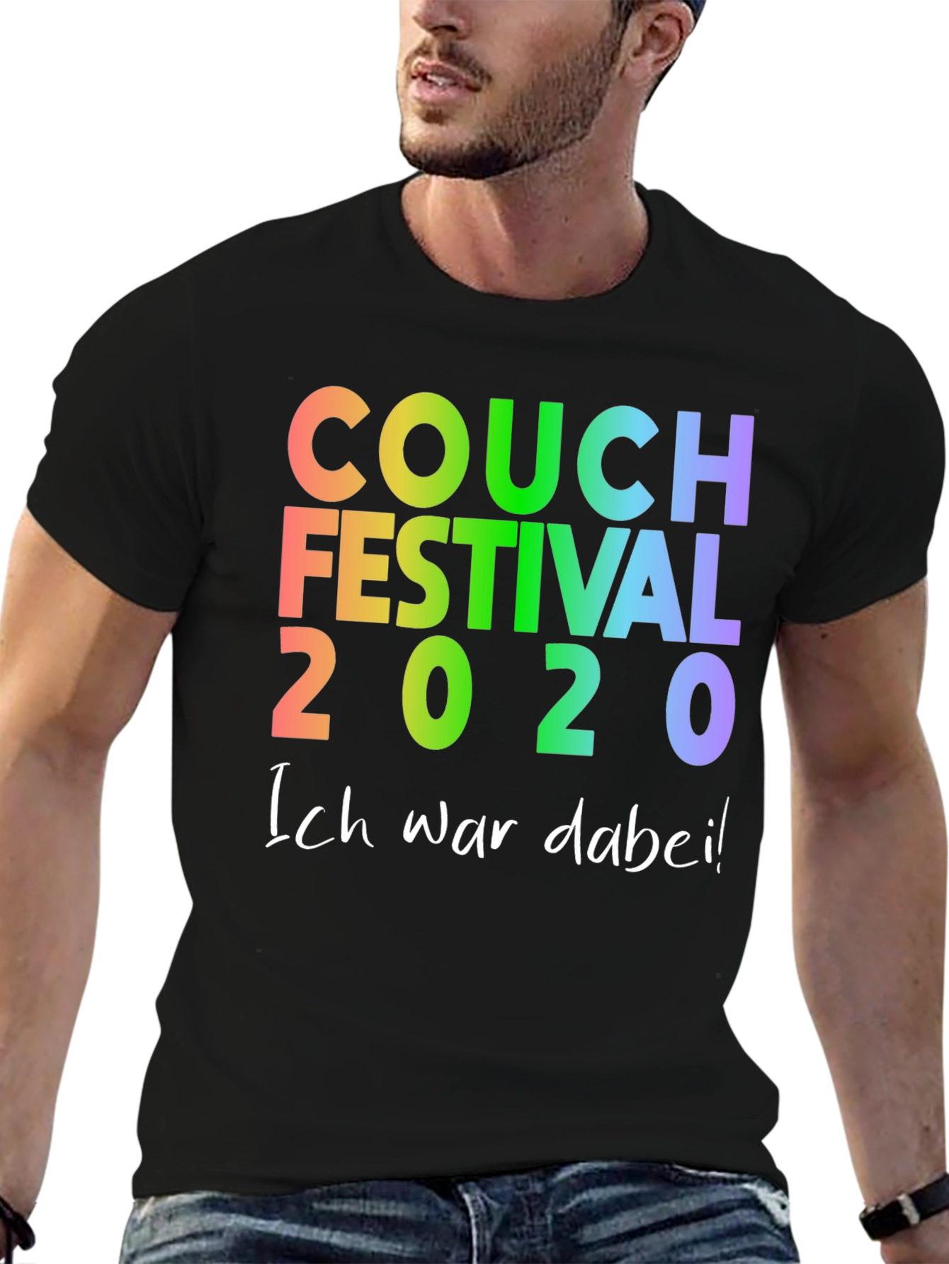 Couch Festival 2020 T-Shirt - Ich War Dabei!