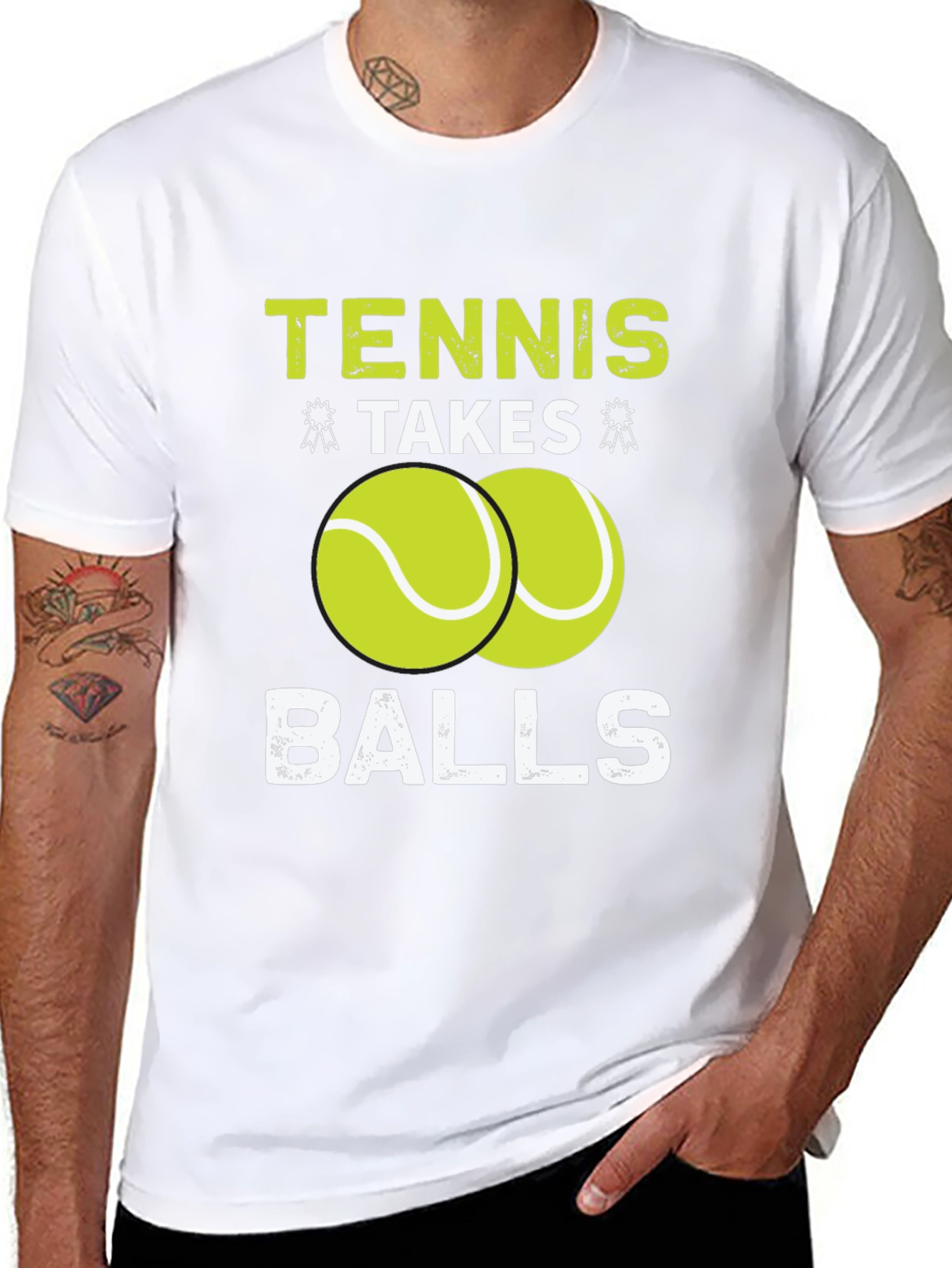 Tennis Takes Balls T-Shirt