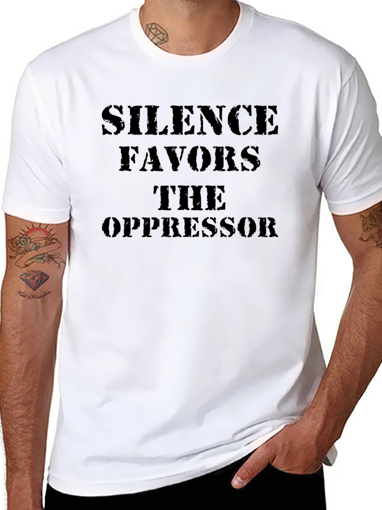 Silence Favors the Oppressor T-Shirt
