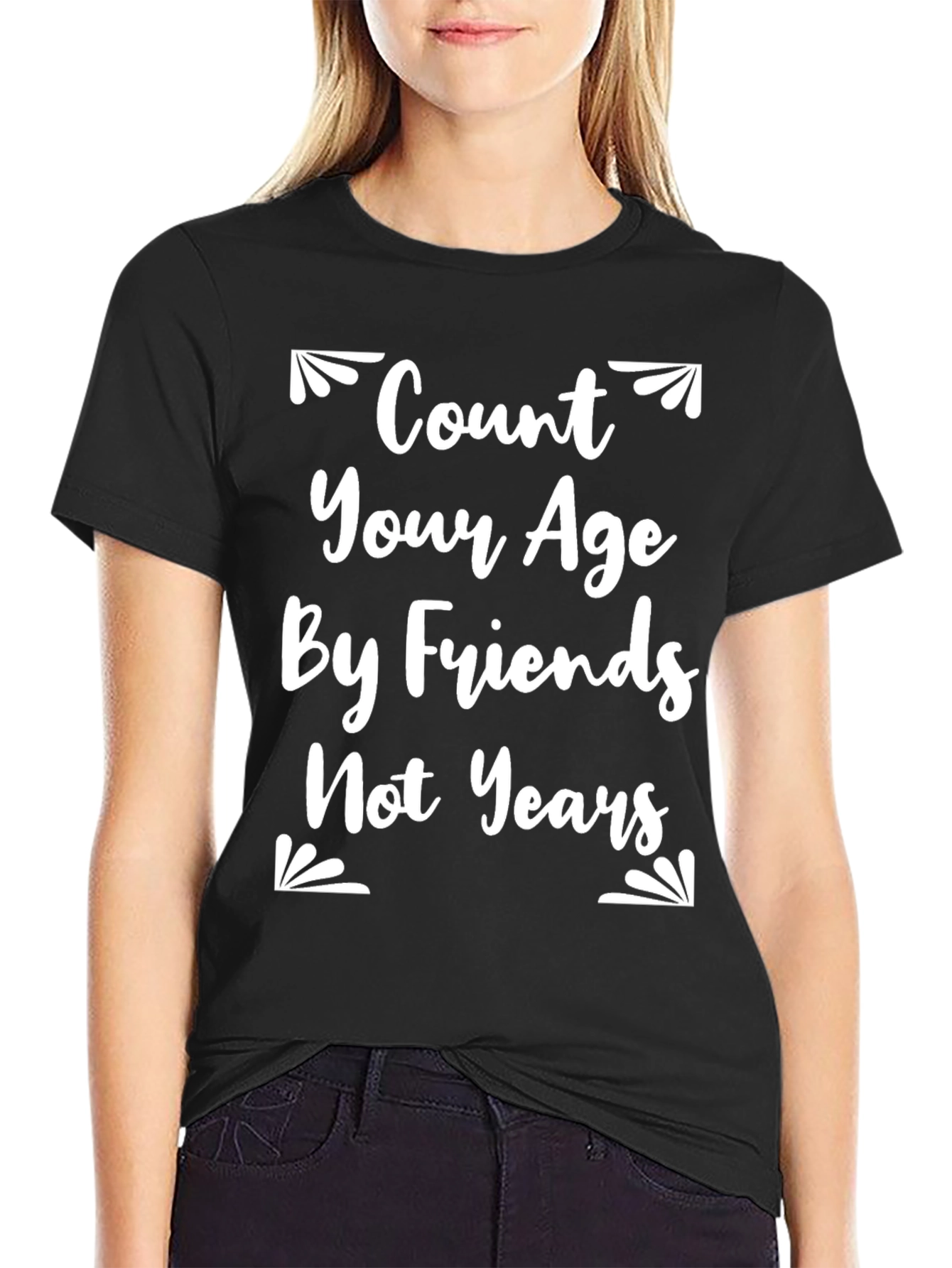 Friends Not Years Graphic T-Shirt