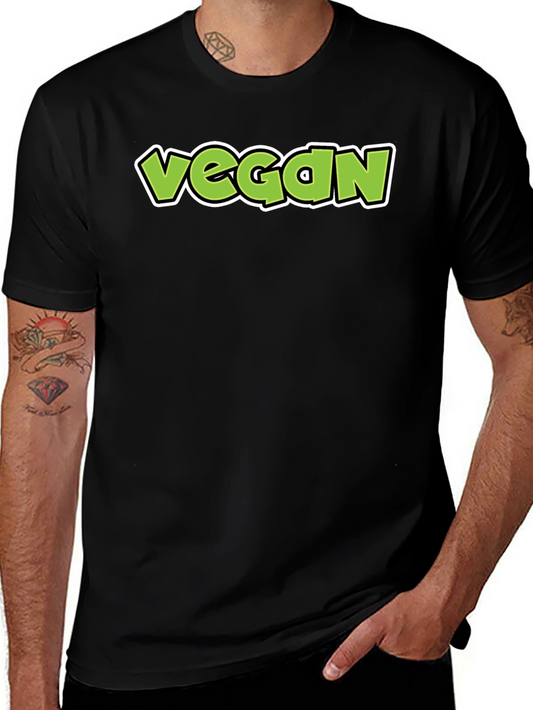 Vegan Graphic Tee - Trendy & Comfortable