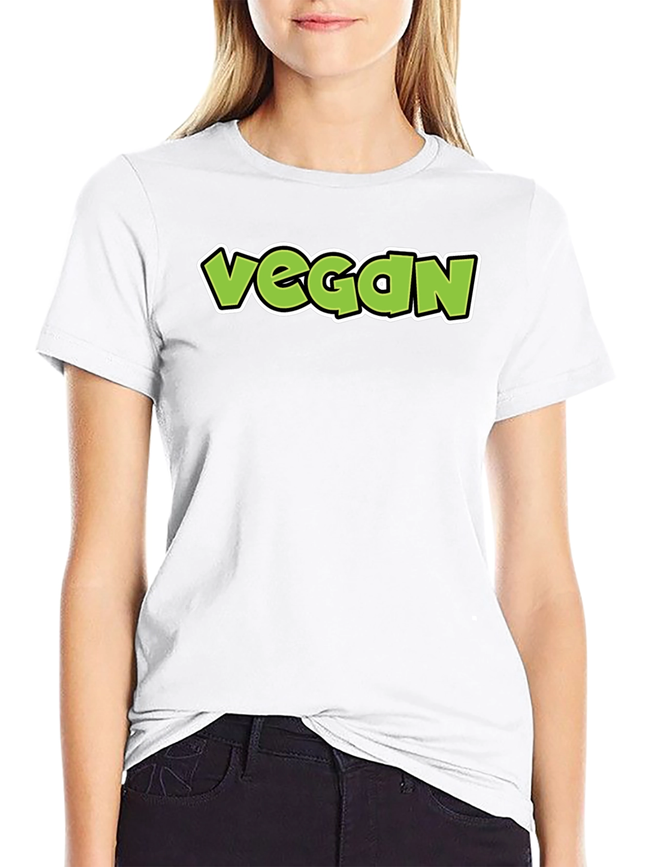 Vegan Graphic Tee - Trendy & Comfortable