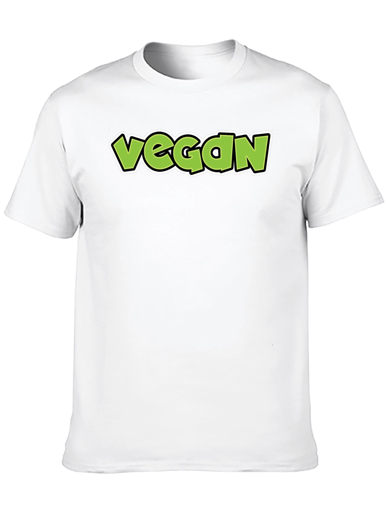 Vegan Graphic Tee - Trendy & Comfortable