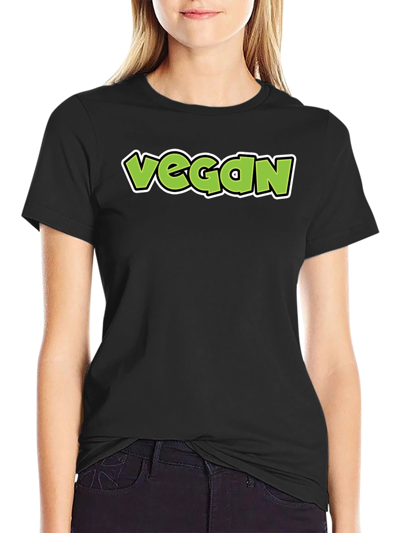 Vegan Graphic Tee - Trendy & Comfortable