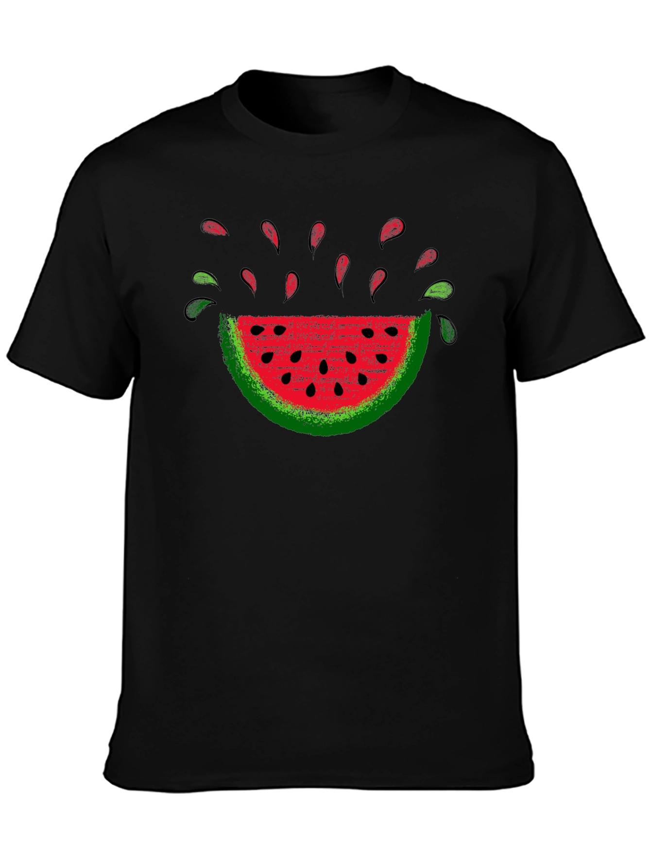 Watermelon Graphic Tee - Summer Casual
