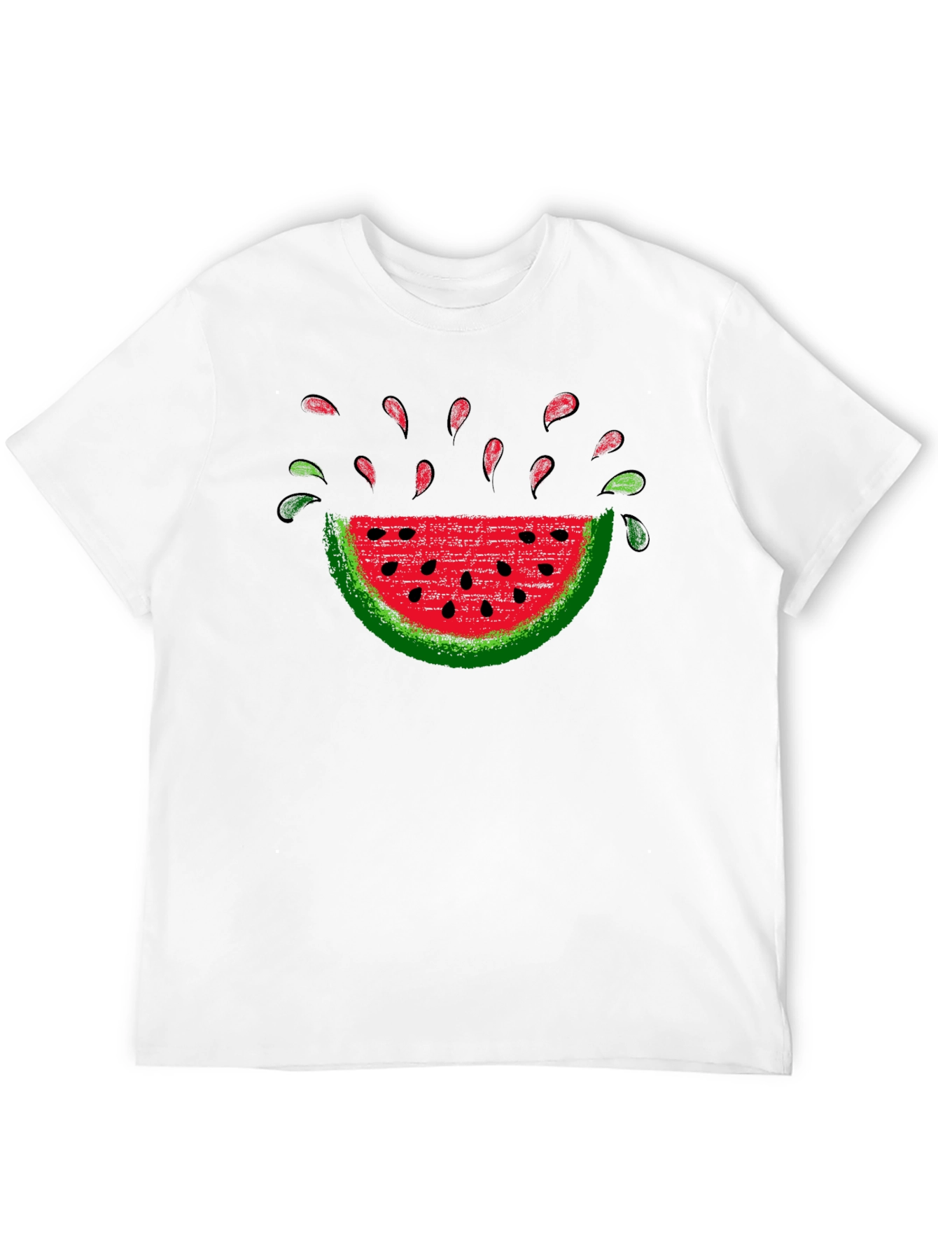 Watermelon Graphic Tee - Summer Casual