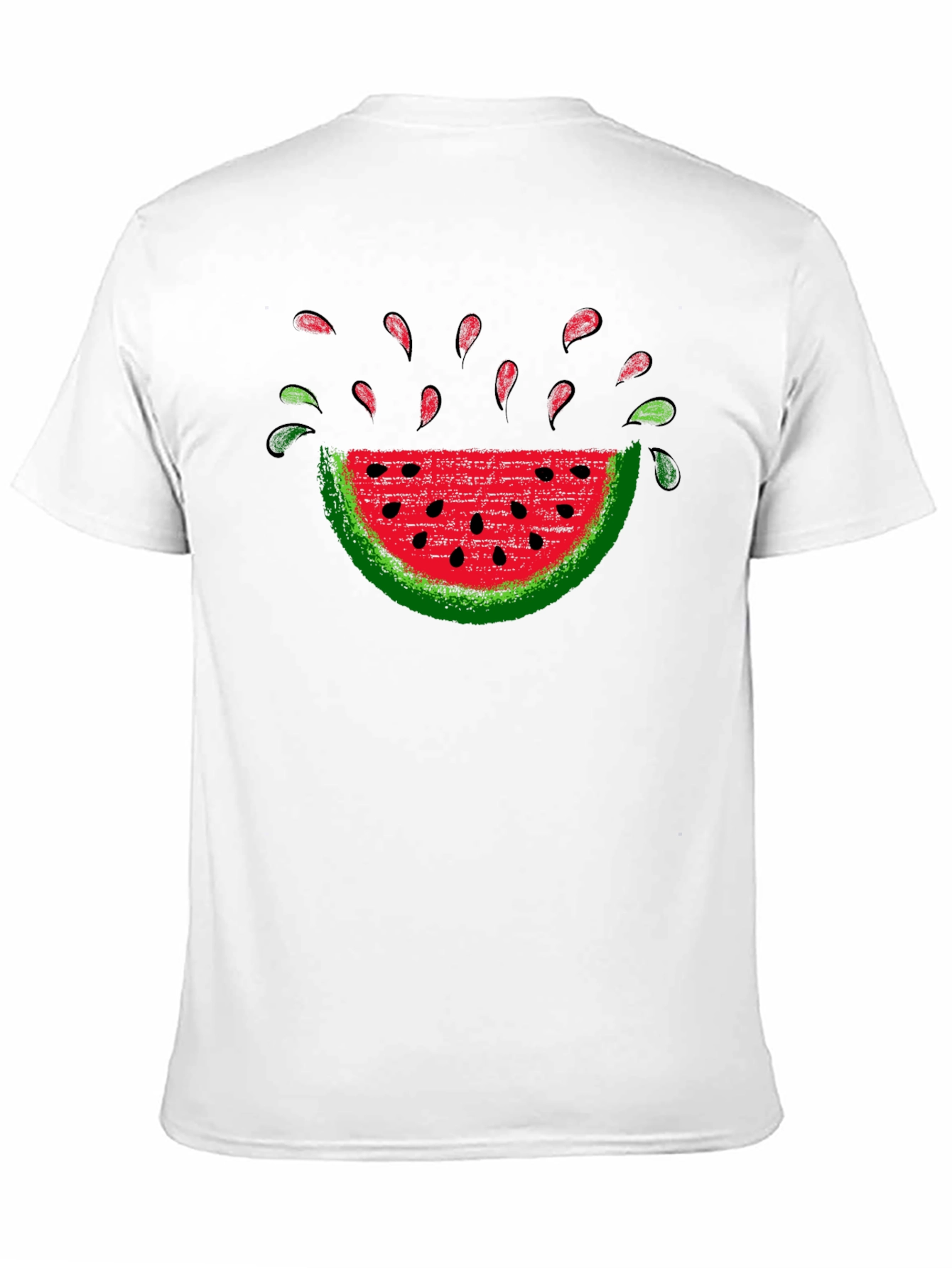 Watermelon Graphic Tee - Summer Casual
