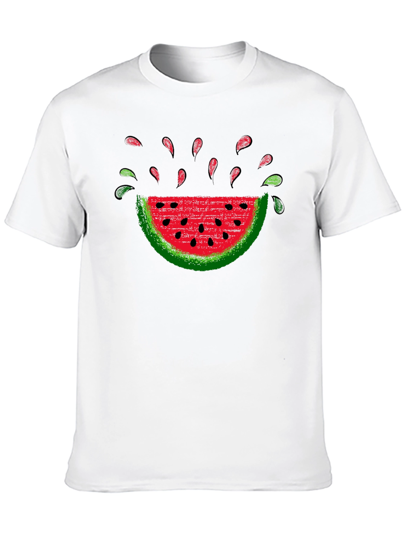 Watermelon Graphic Tee - Summer Casual