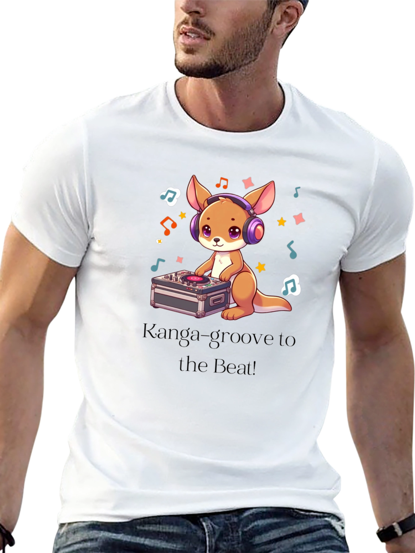 DJ Kangaroo T-Shirt - Groove to the Beat!