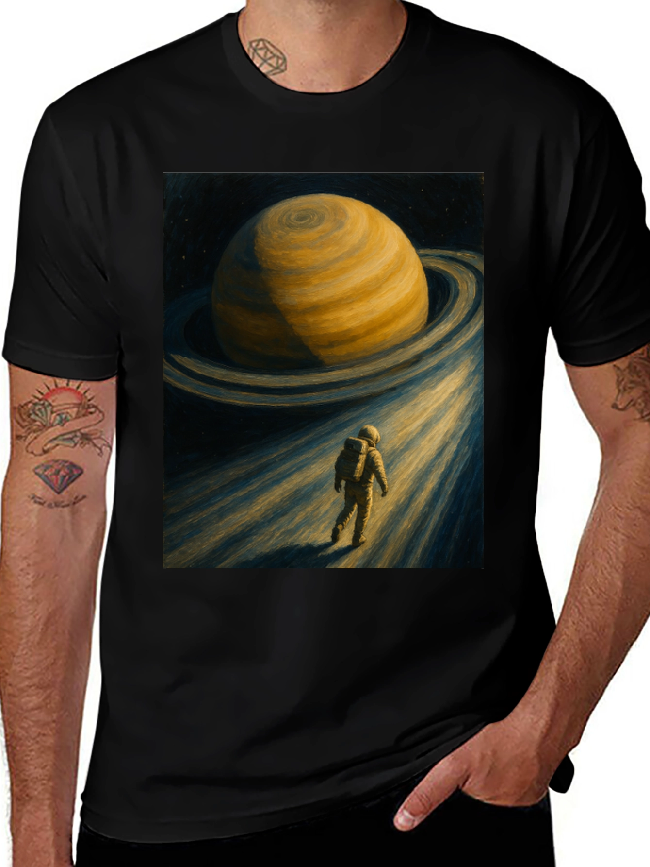 Saturn Explorer Graphic Tee