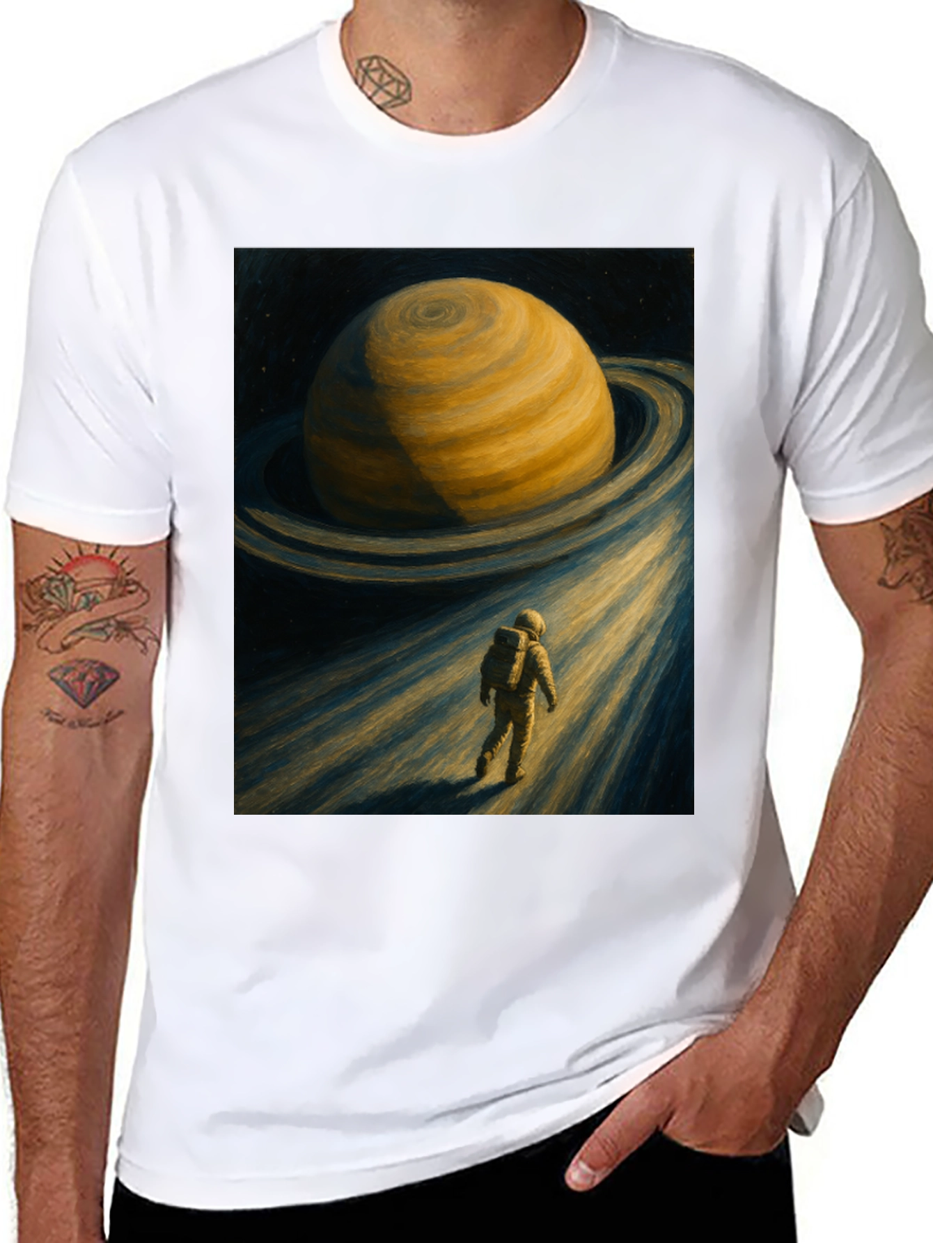 Saturn Explorer Graphic Tee