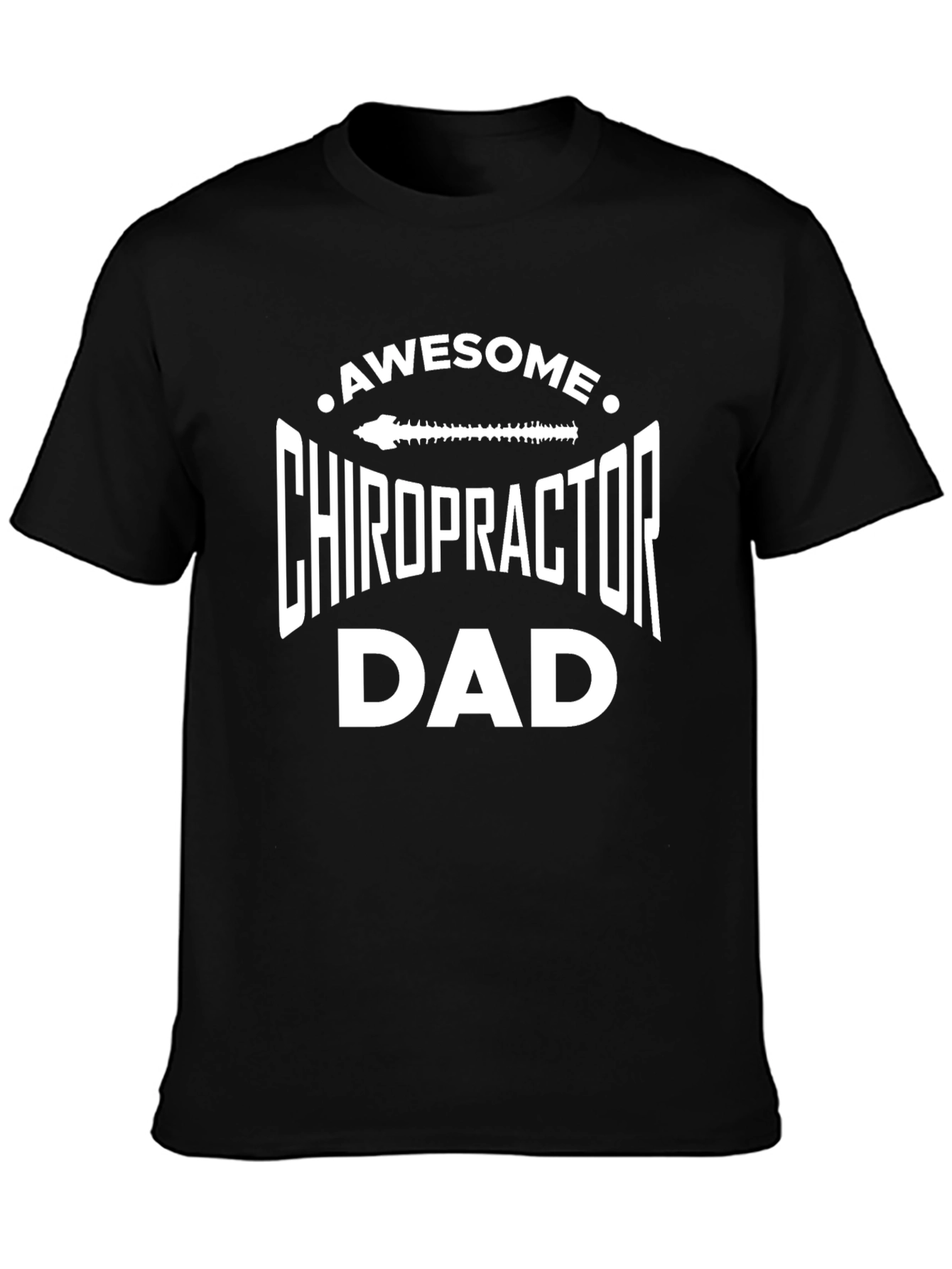 Awesome Chiropractor Dad T-Shirt
