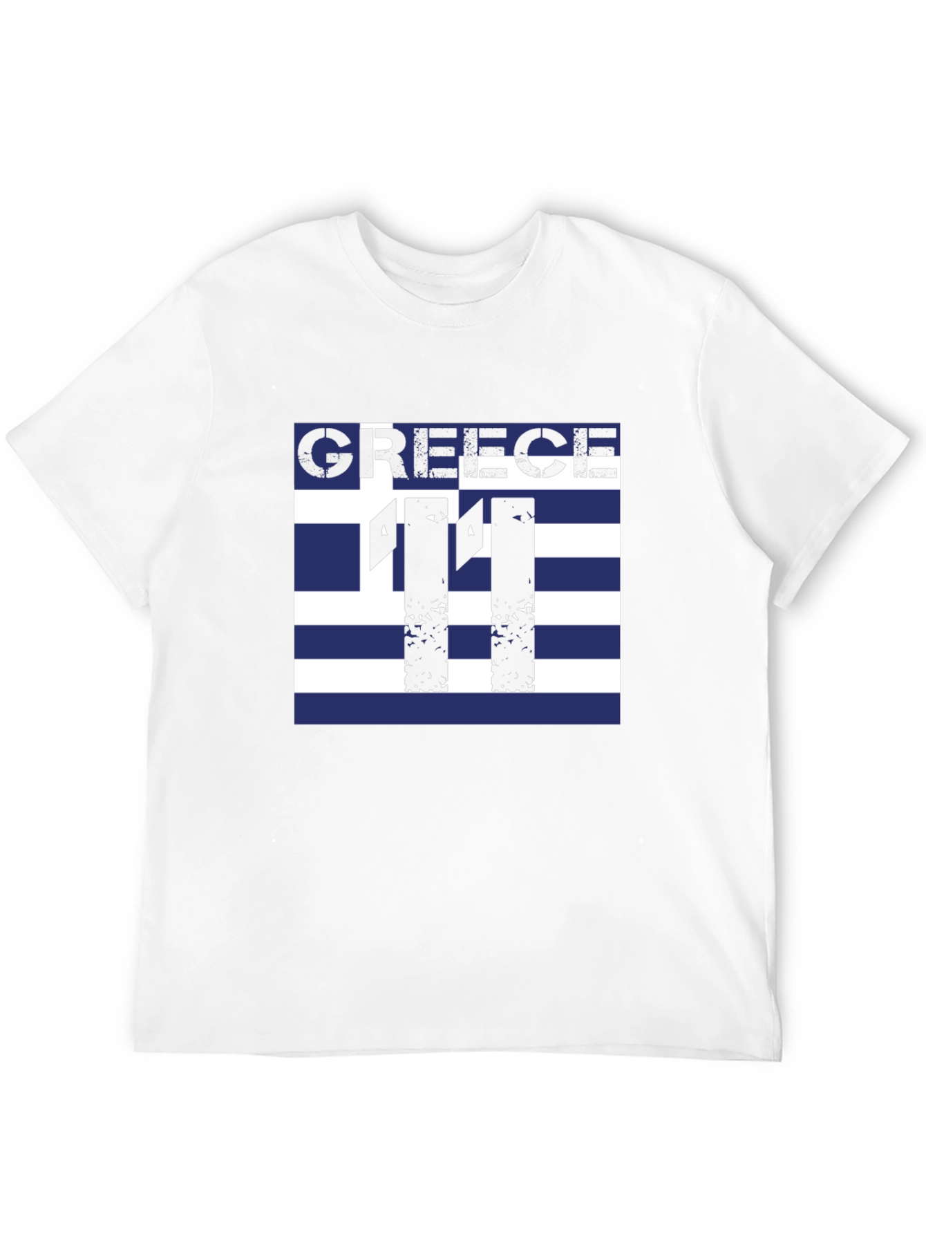 Greece Flag Football T-Shirt