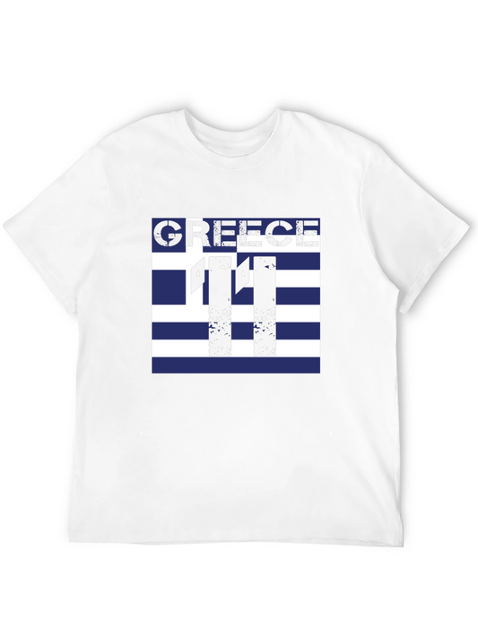 Greece Flag Football T-Shirt