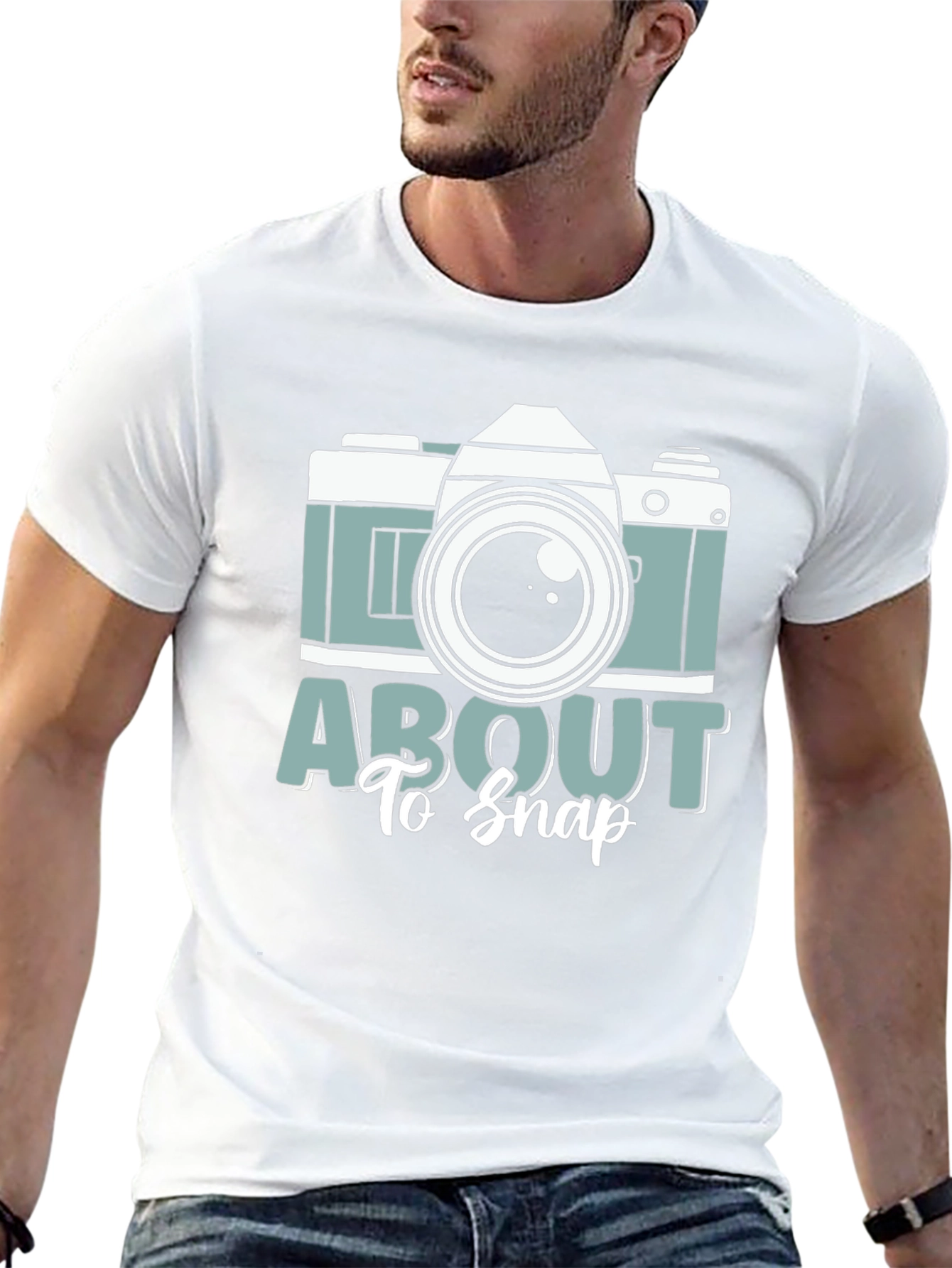 About To Snap Camera Graphic Tee - Photographers Shirt