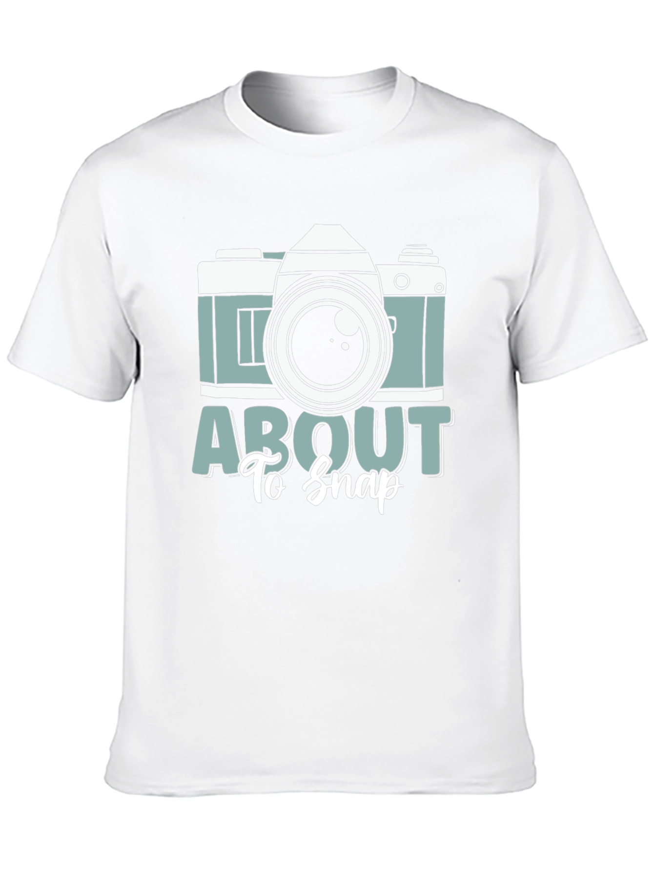 About To Snap Camera Graphic Tee - Photographers Shirt
