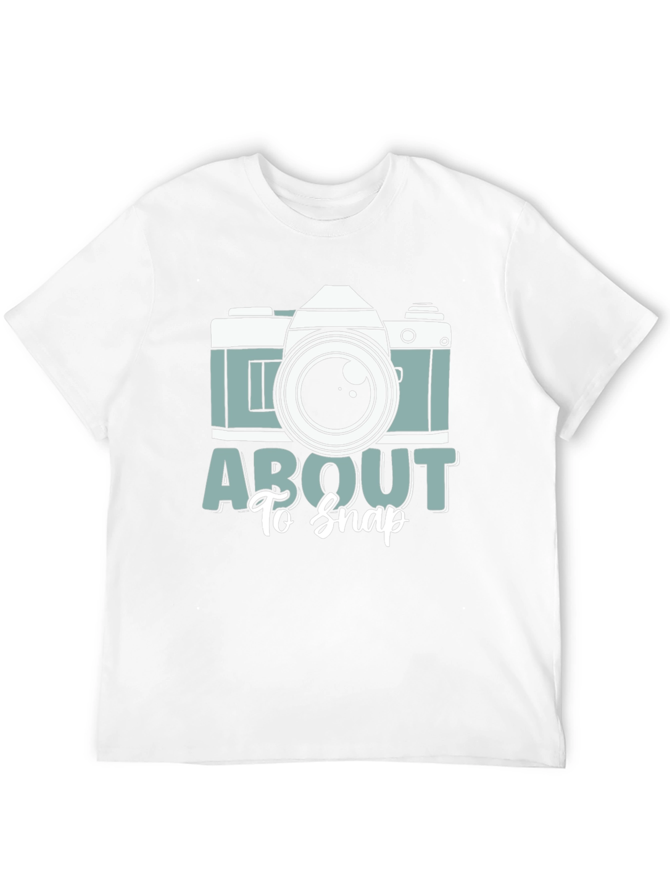 About To Snap Camera Graphic Tee - Photographers Shirt